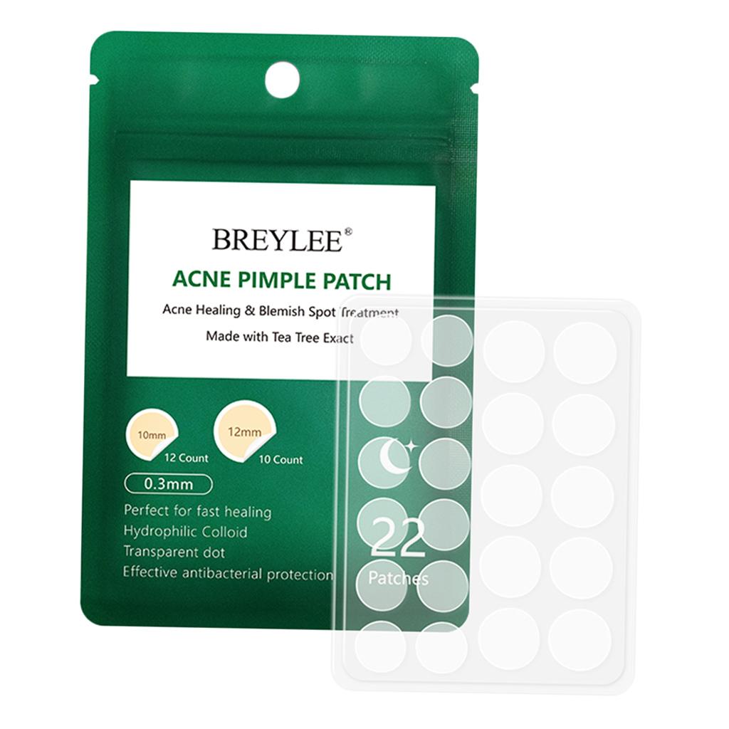 22pcs/sheet Breylee Tea Tree Acne Remover Patch Scar Treatment Stickers