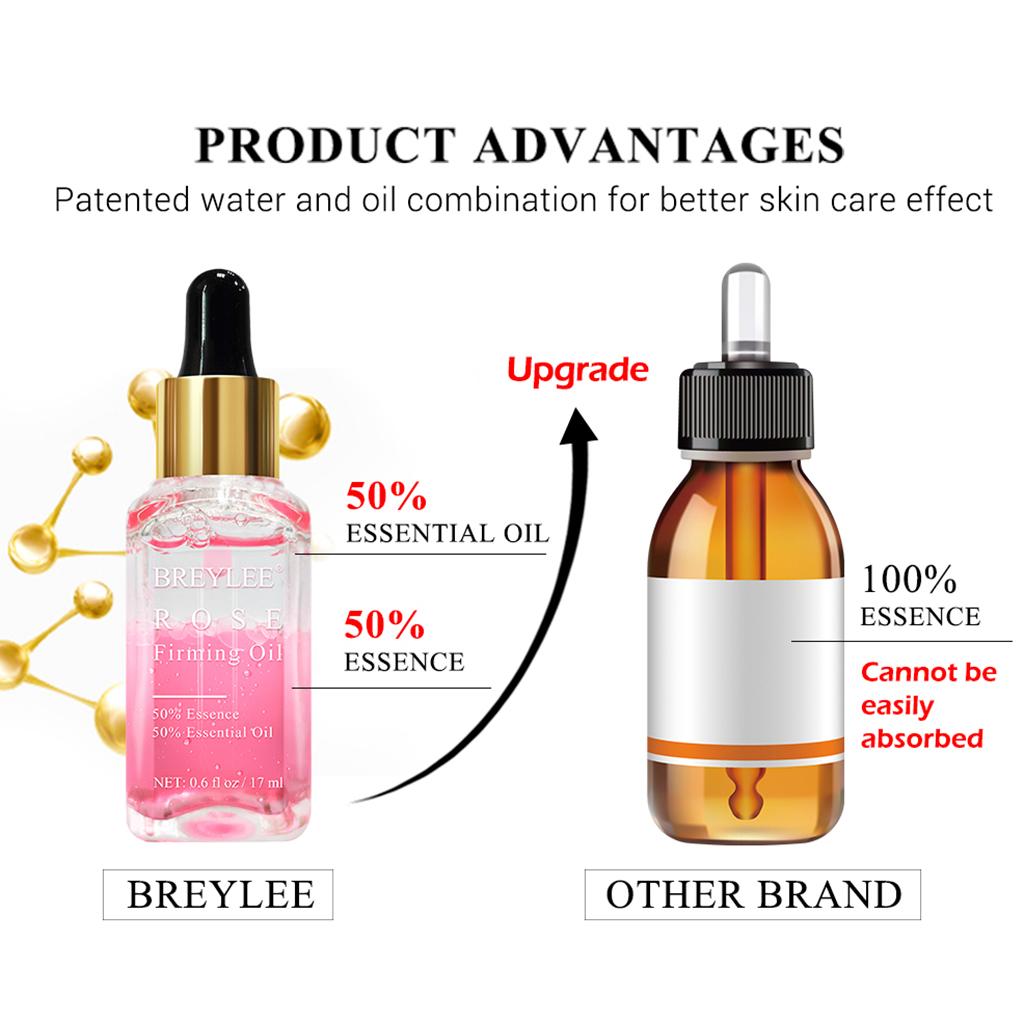 BREYLEE Essential Oils Whitening Essence Face Skin Care 17ml Hyaluronic Acid