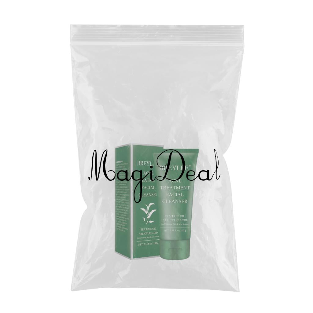 Deep Clean Tea Tree Face Wash Skin Facial Cleanser Cream 100g Fights Acne