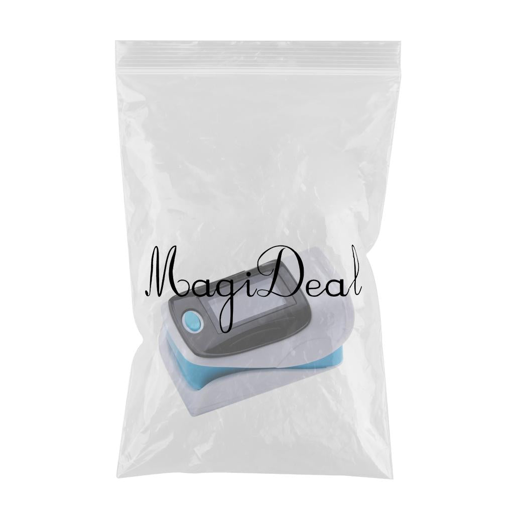 Finger Fingertip Pulse Oximeter Blood Oxygen Pulse Rate Monitor Blue