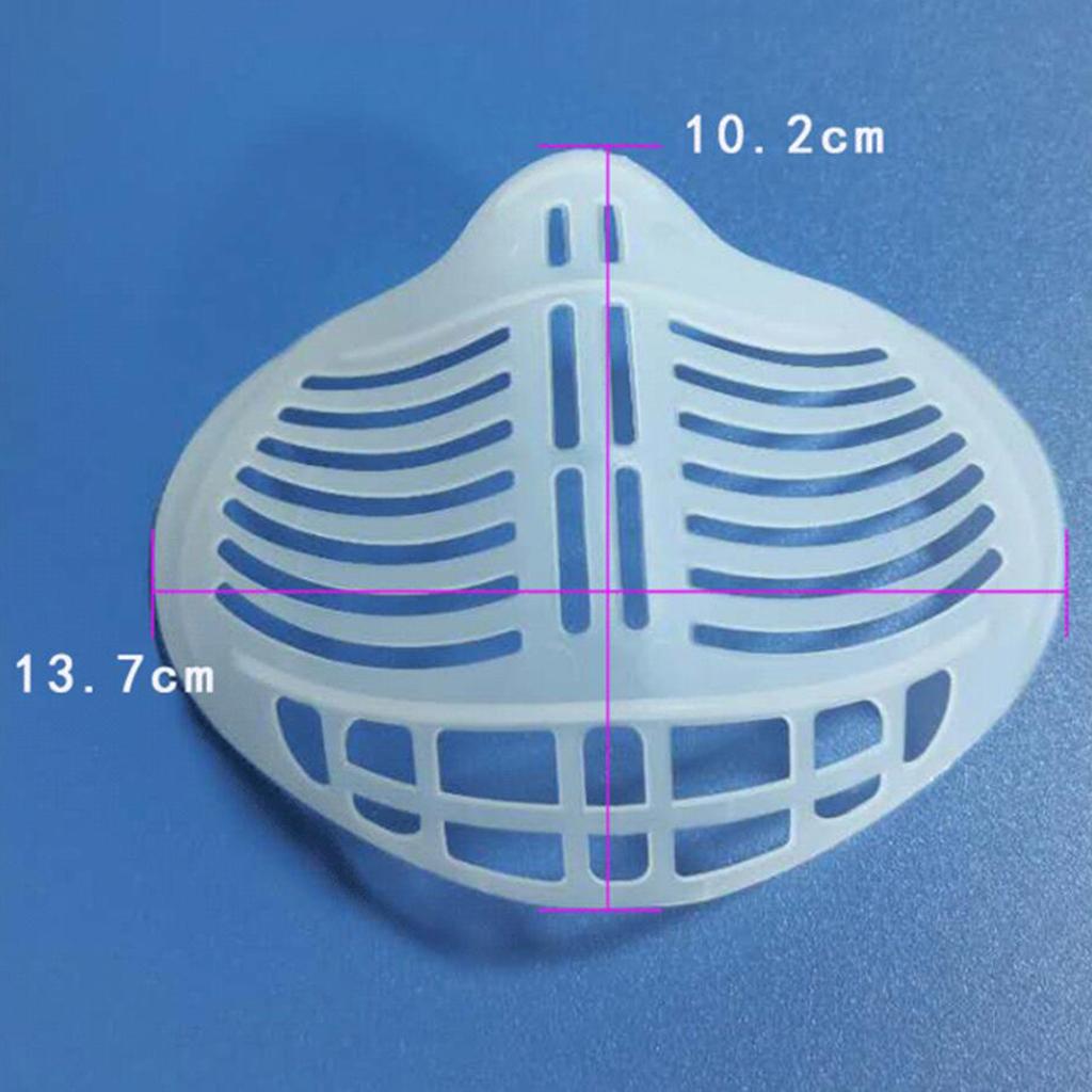 Reusable 3D Face Inner Support Frame Nose Breathing Space 10 Pieces