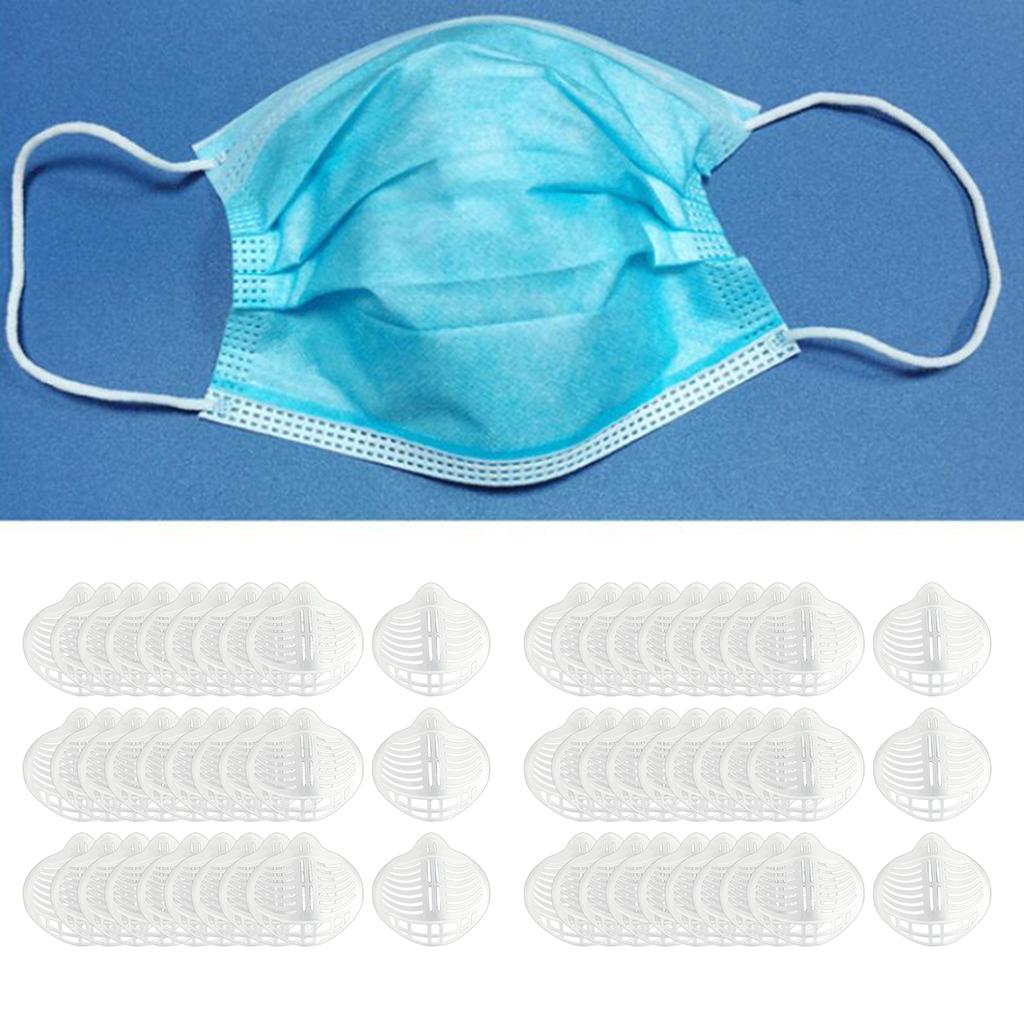 Reusable 3D Face Inner Support Frame Nose Breathing Space 10 Pieces
