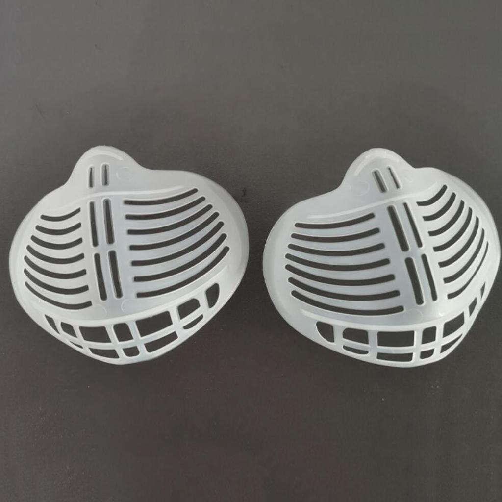 Reusable 3D Face Inner Support Frame Nose Breathing Space 10 Pieces