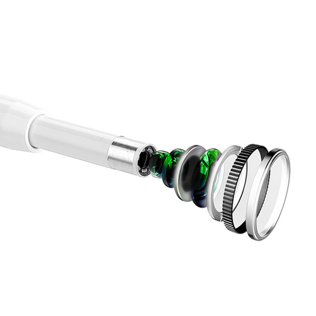 3 in 1 USB Ear Cleaning Endoscope Visual Earpick Earwax Removal Kit Pink