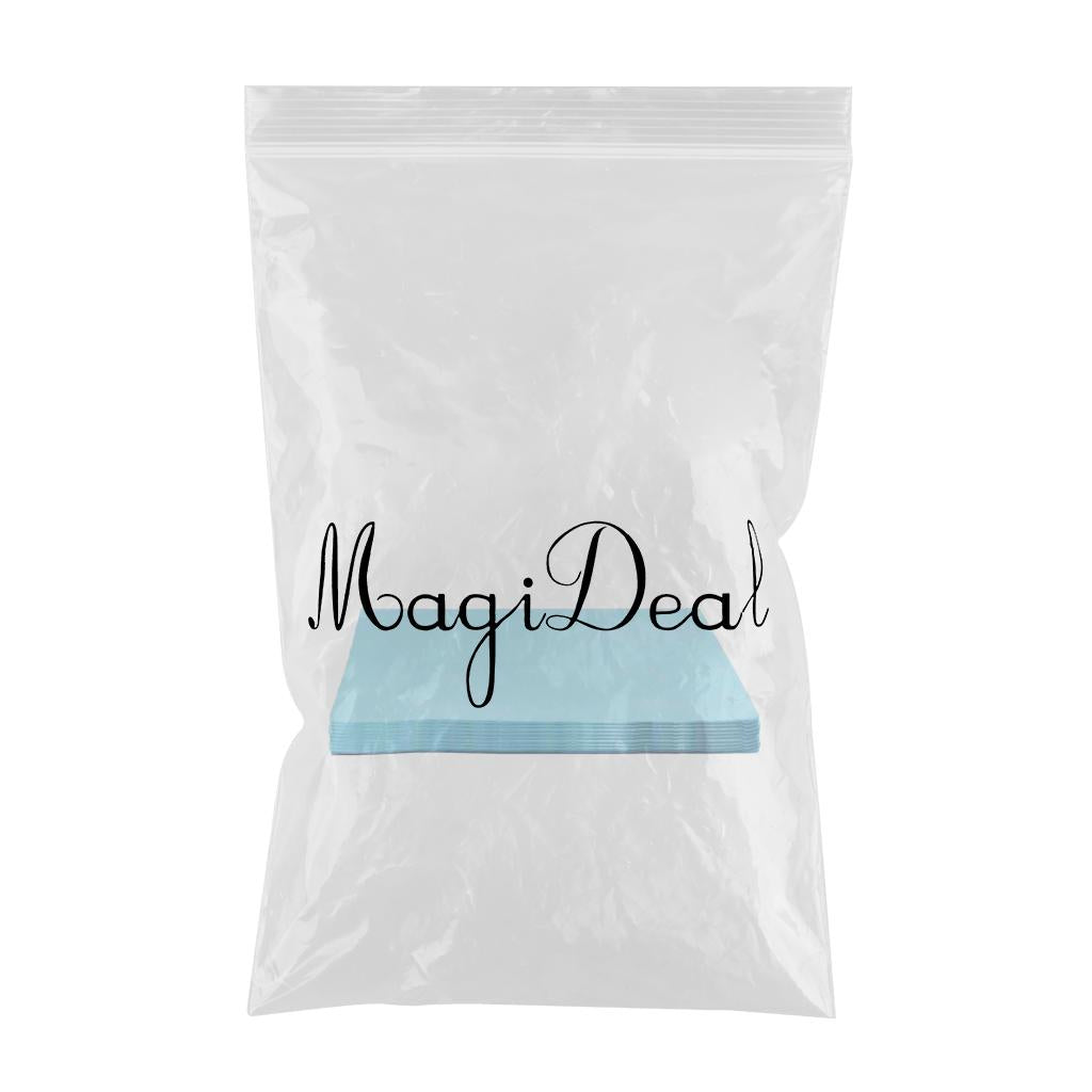 100x 15.7x27.6" Disposable Bed Sheets Non-woven for Massage SPA Table Blue"