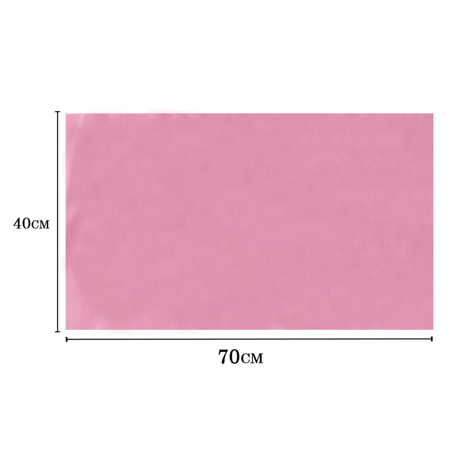 100x 15.7x27.6" Disposable Bed Sheets Non-woven for Massage SPA Table Pink"