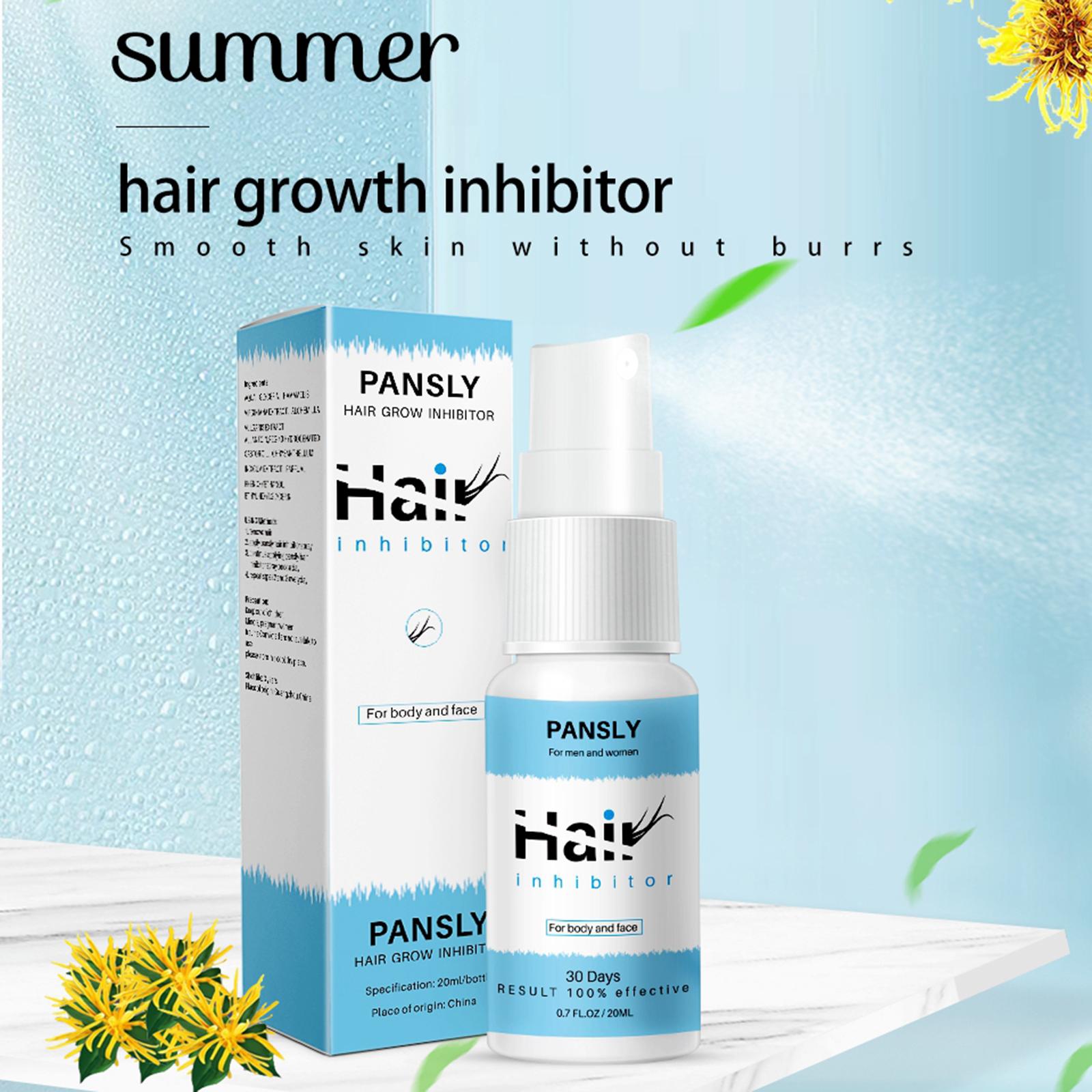 Mild Hair Growth Inhibitor Cream Spray Hair Remover Stop Hair Growth 20ML