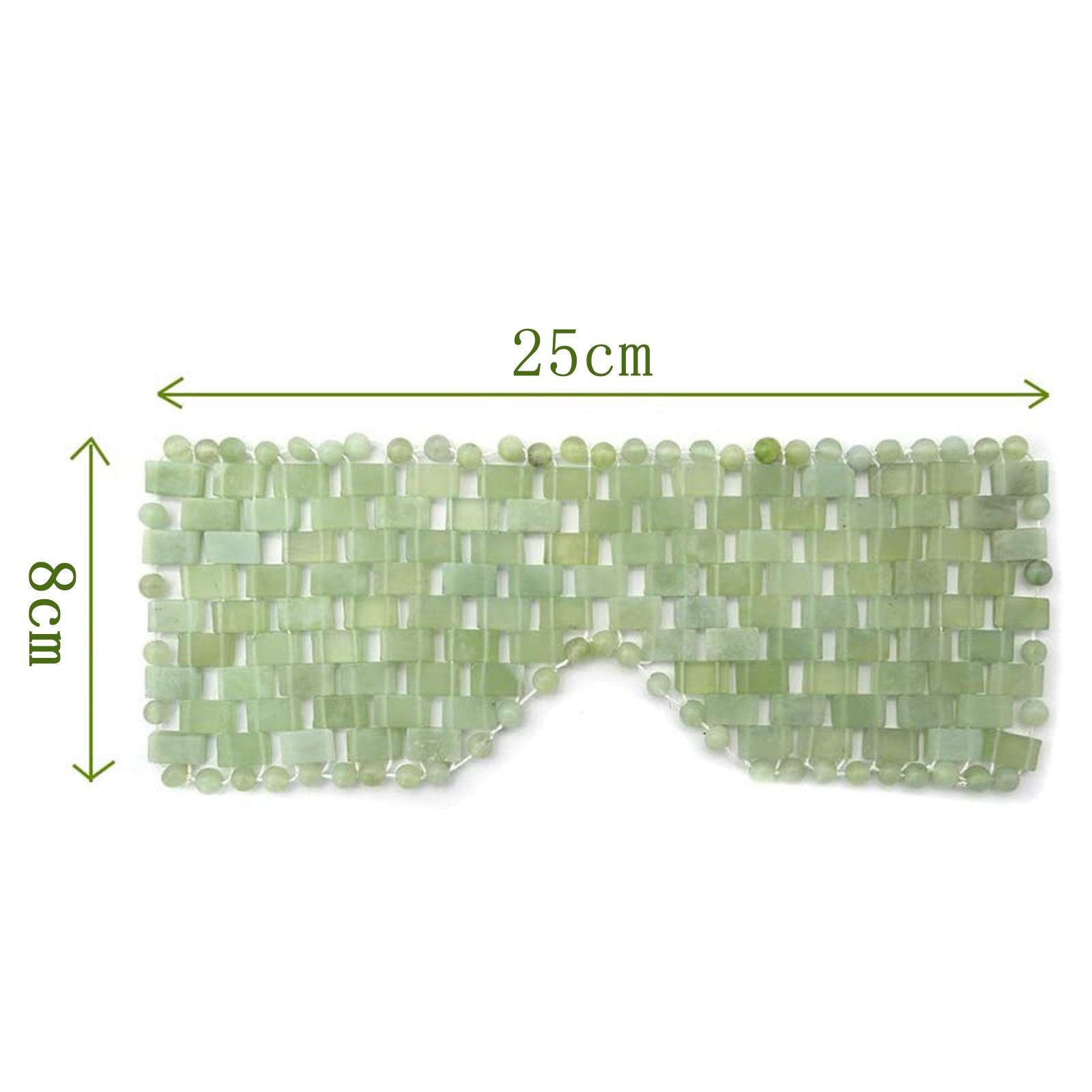 Jade Eye Mask for Puffy Eyes Dark Circles Migraine Relief Beauty Skincare