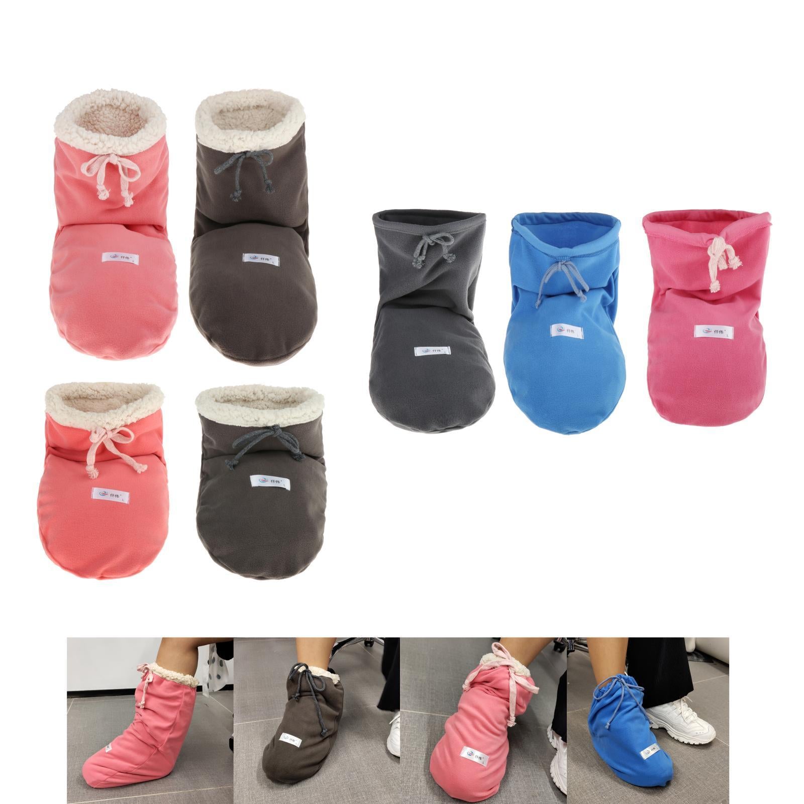 Cotton Winter Walking Brace Cover pink Normal thickness