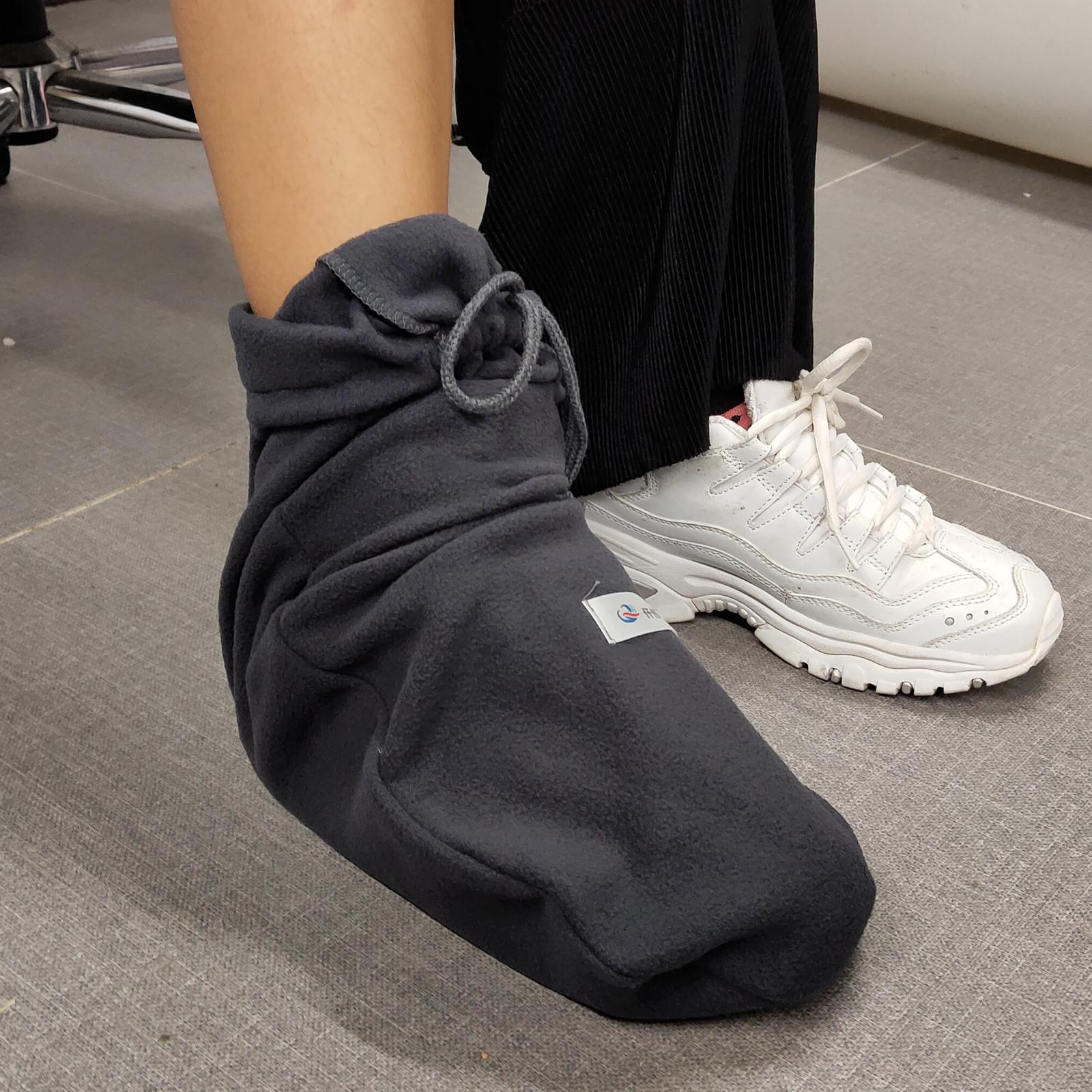 Cotton Winter Walking Brace Cover gray Normal thickness