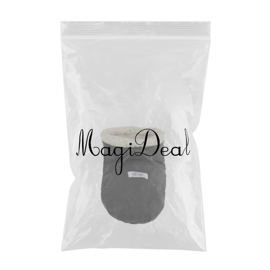 Cotton Winter Walking Brace Cover gray Double thickness
