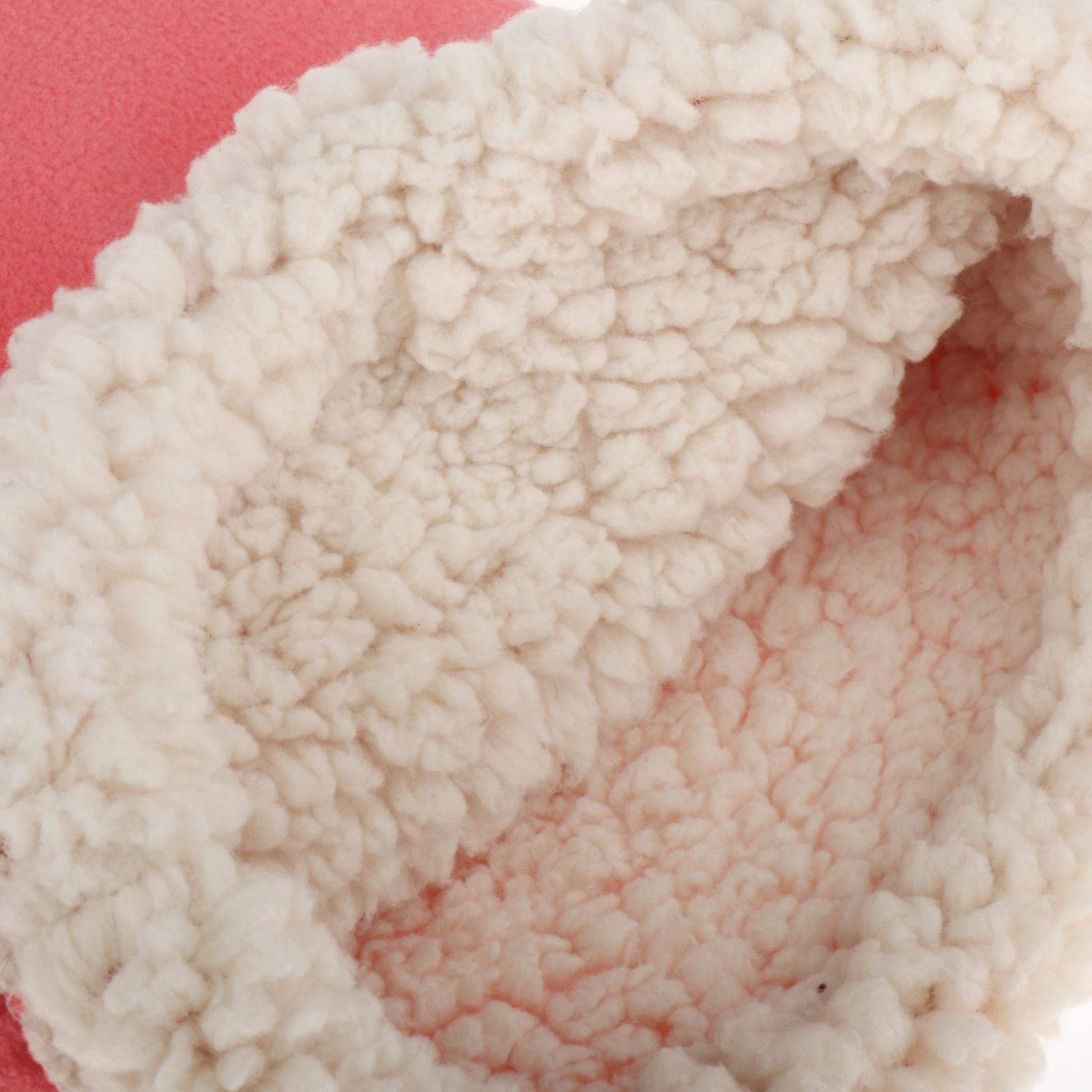 Cotton Winter Walking Brace Cover light pink Double thickness