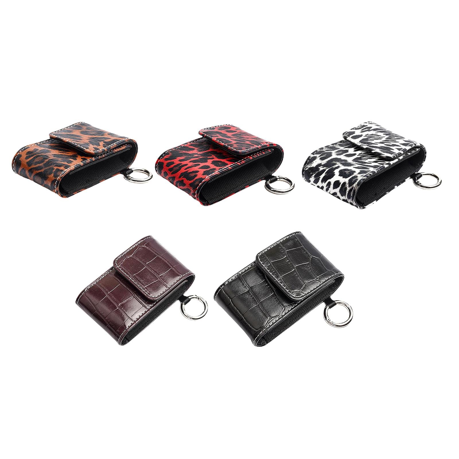 Anti-Shock Fingertip Oximeter Storage Bag Protective Case Pouch Brown