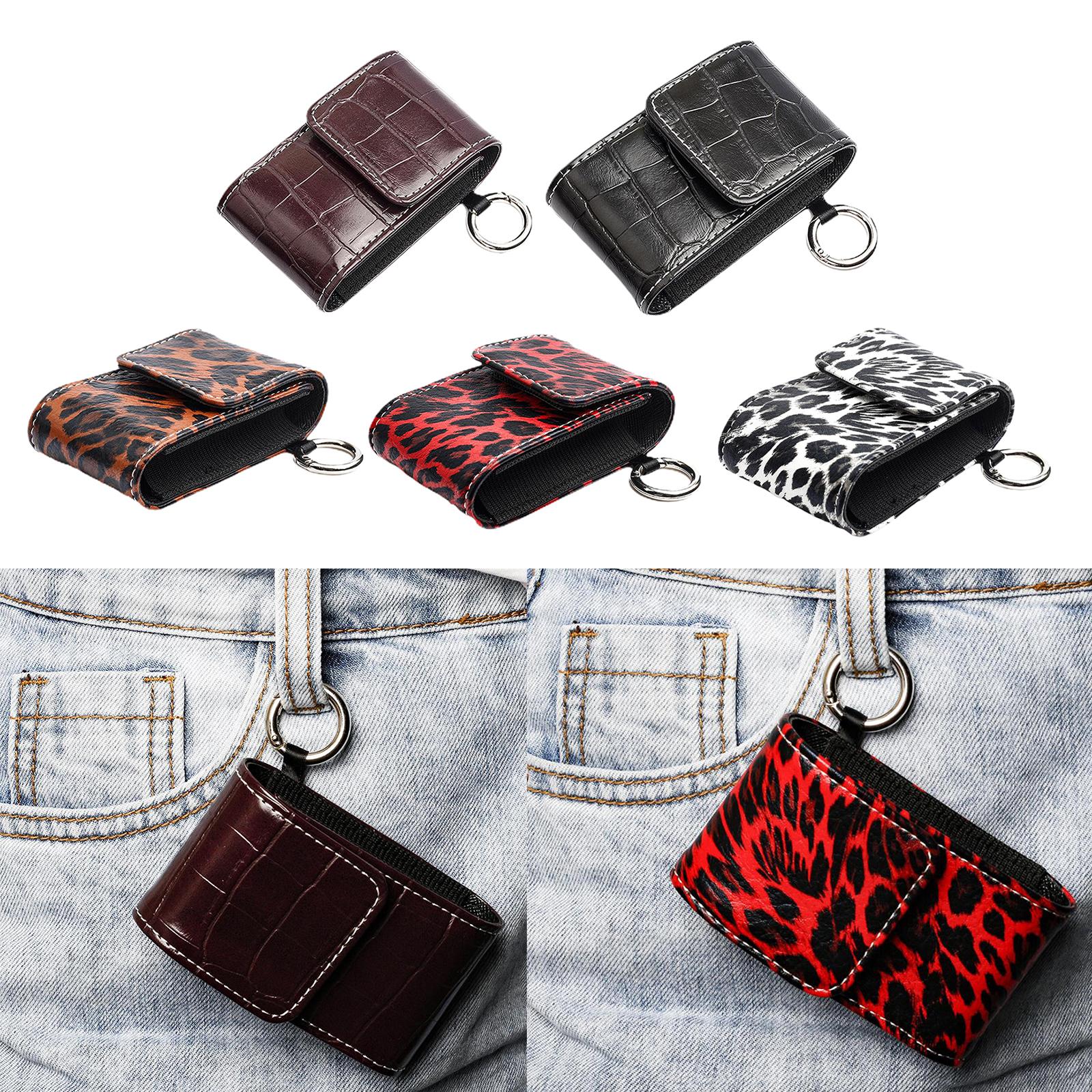 Anti-Shock Fingertip Oximeter Storage Bag Protective Case Pouch Brown