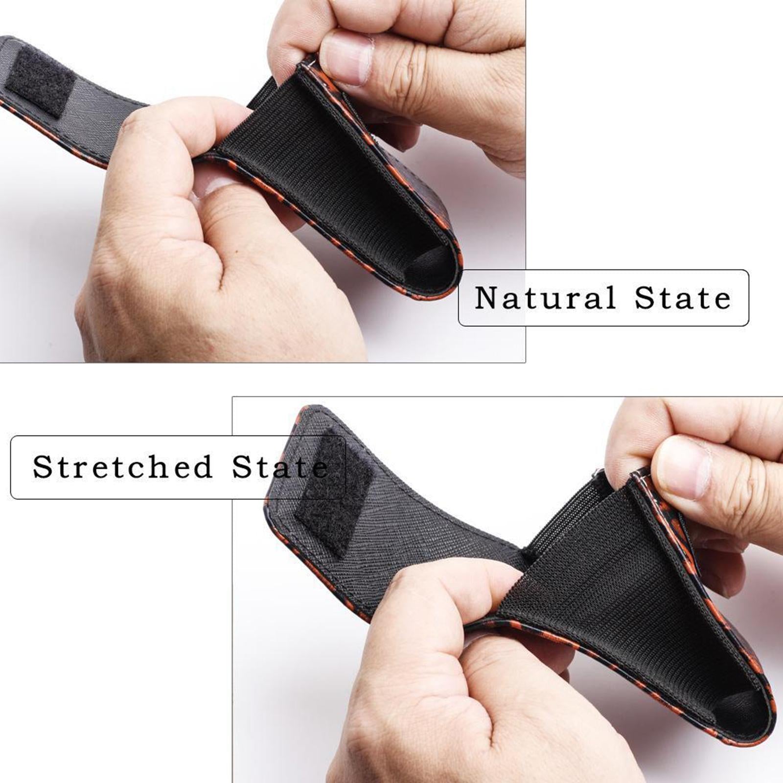 Anti-Shock Fingertip Oximeter Storage Bag Protective Case Pouch Black+Brown