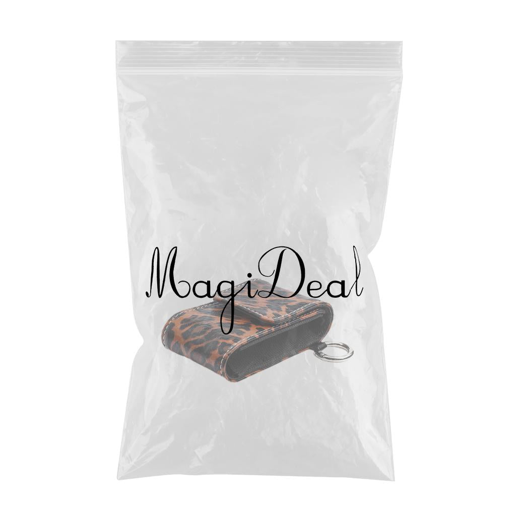 Anti-Shock Fingertip Oximeter Storage Bag Protective Case Pouch Black+Brown