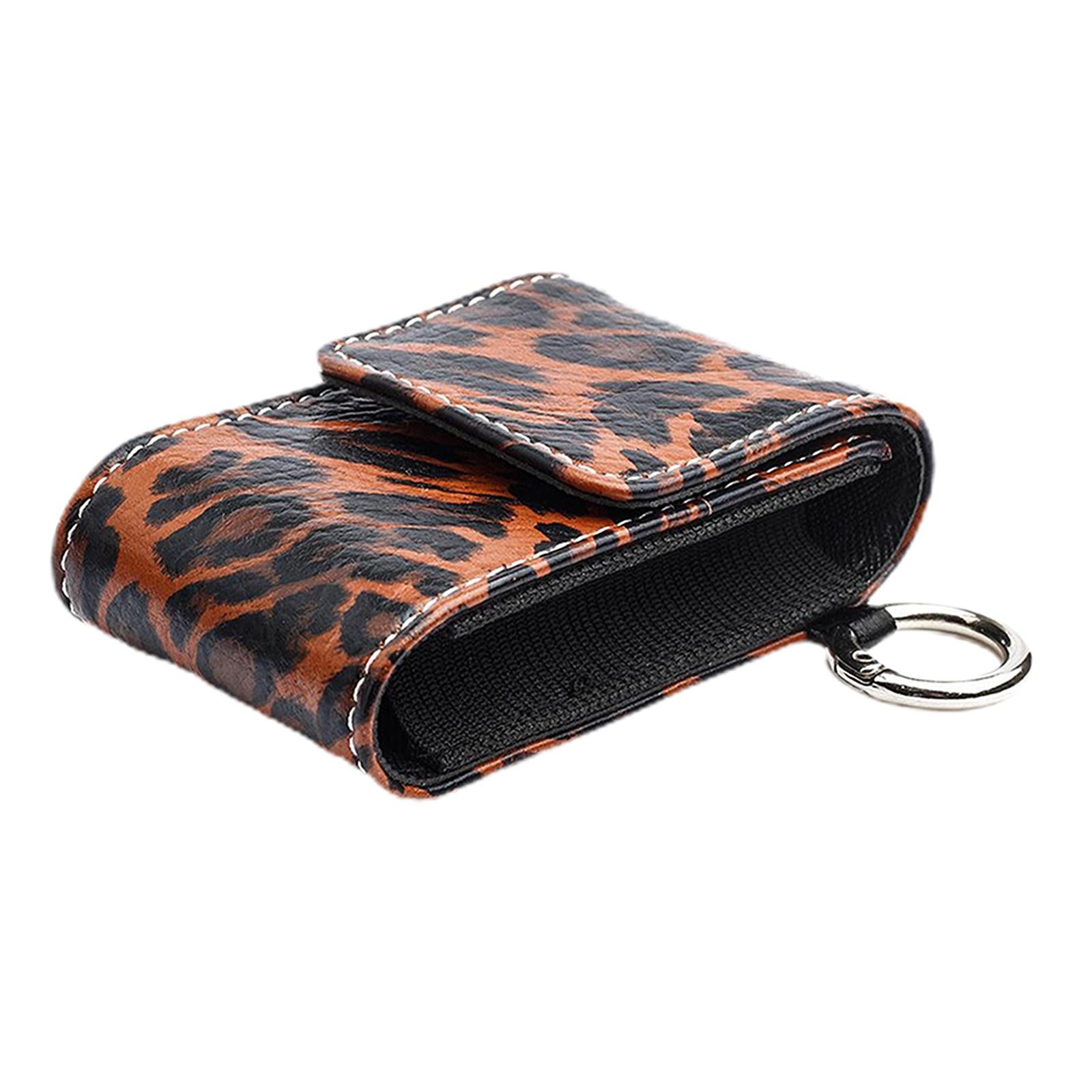 Anti-Shock Fingertip Oximeter Storage Bag Protective Case Pouch Black+Brown