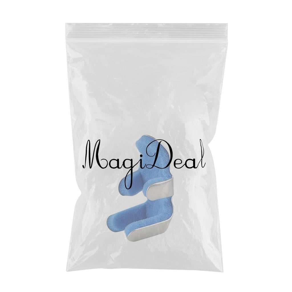 Adjustable Finger Splint Trigger Fixing Brace Support Strap Protector Blue M