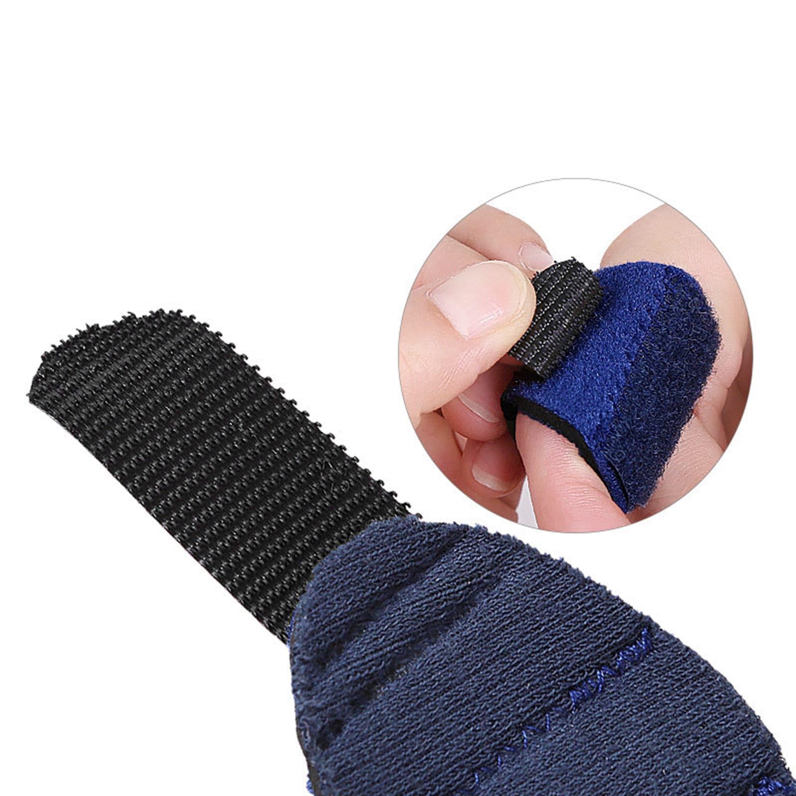Adjustable Finger Splint Trigger Corrector Brace Support Protector Blue
