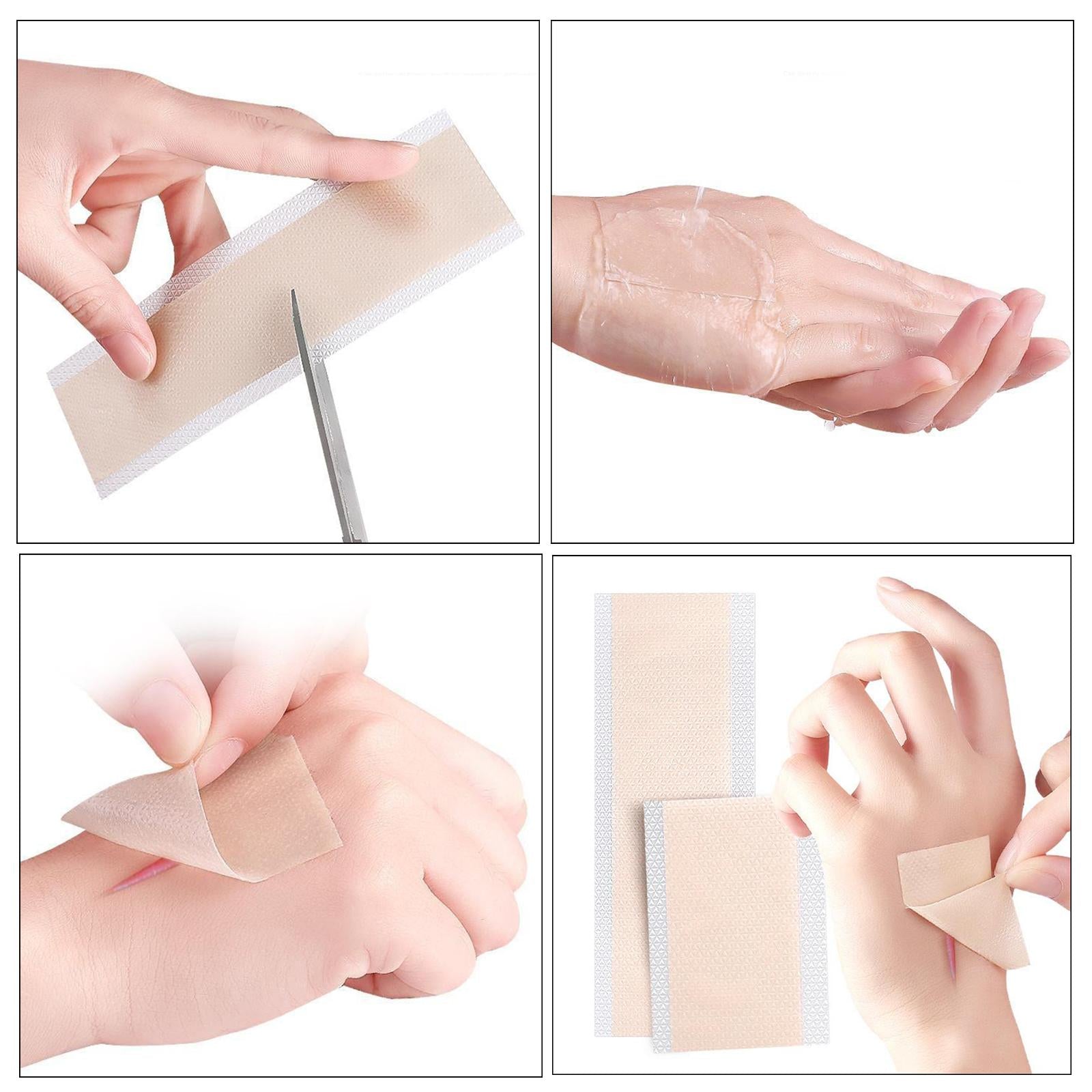 4 Pack Tattoo Flaw Concealer Tape Scar Acne Cover Flesh for Arms Neck Back S