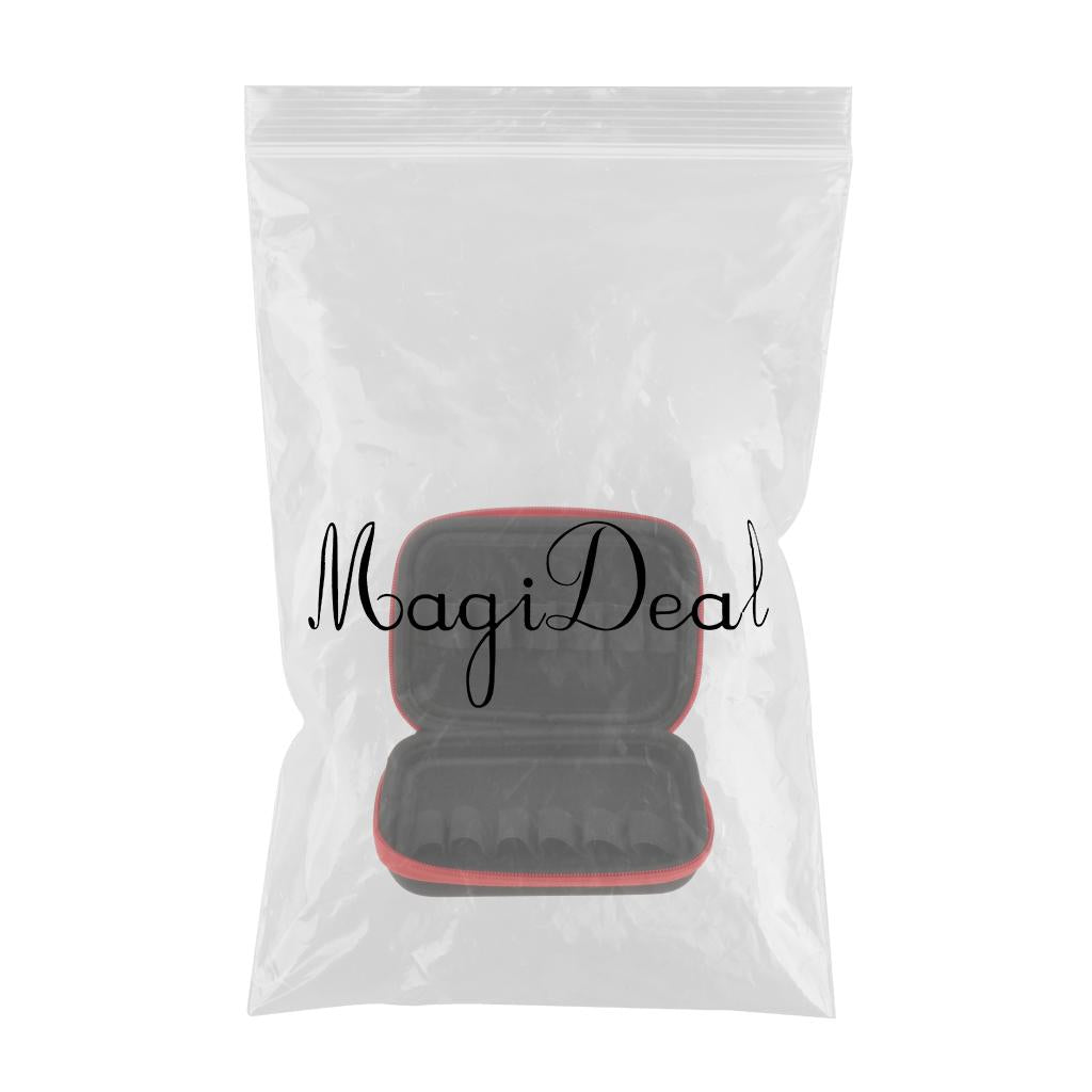 Essential Oil Bag10ml Aromatherapy Storage Holder Case for 12 Bottles Red