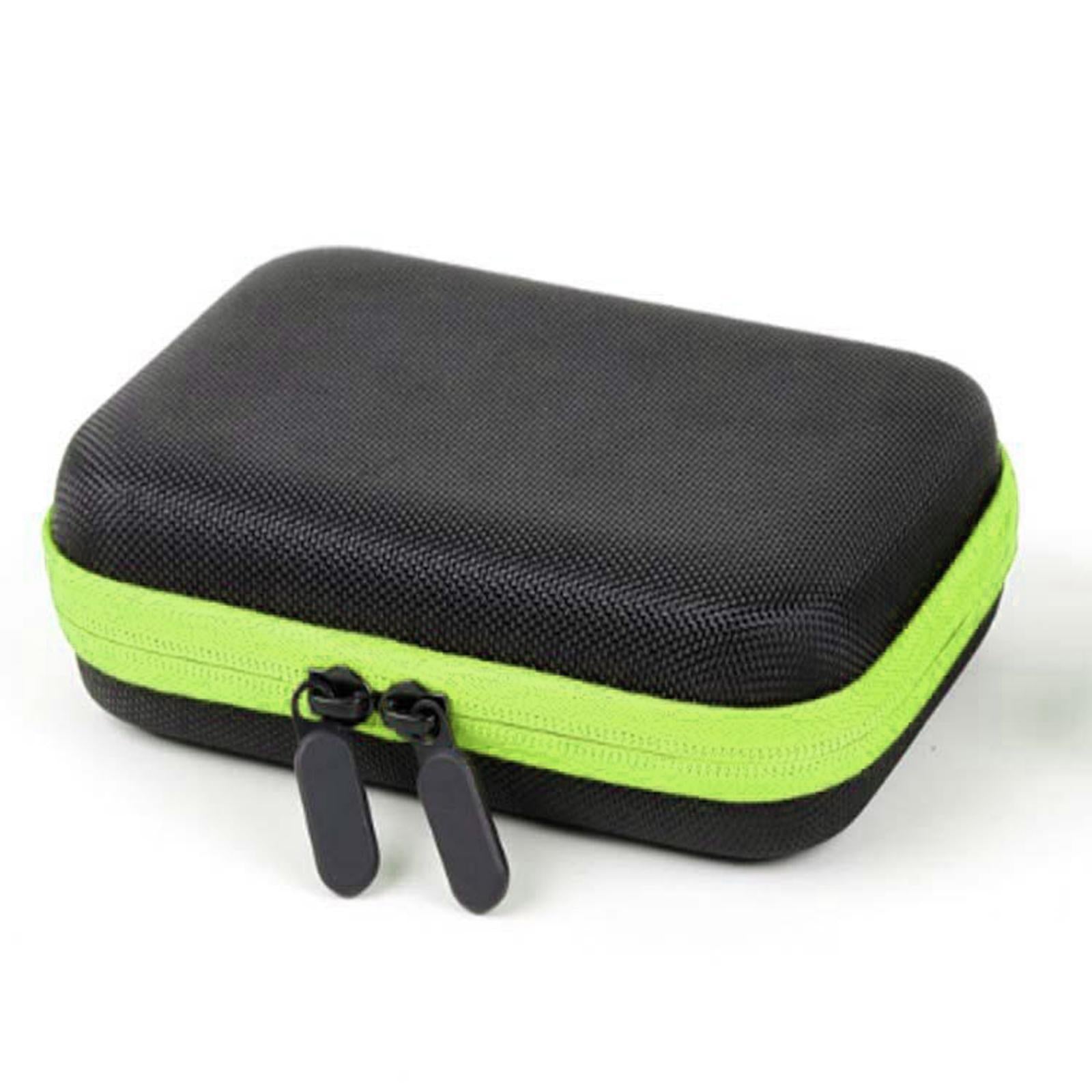 Essential Oil Bag10ml Aromatherapy Storage Holder Case for 12 Bottles Green