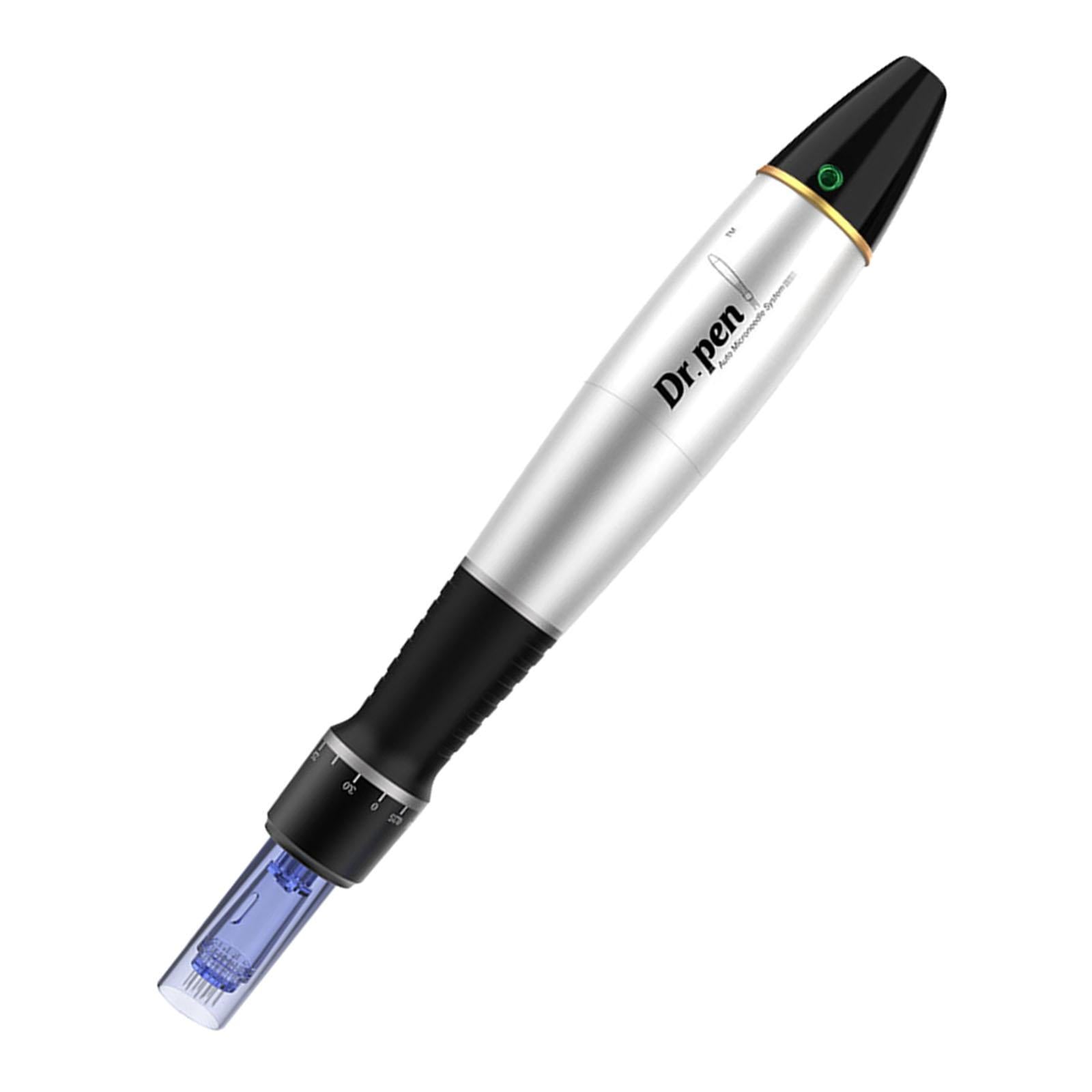 Dr.Pen Electric Micro Needle Pen Facial Skin Care w/2x 12pins Cartridges UK