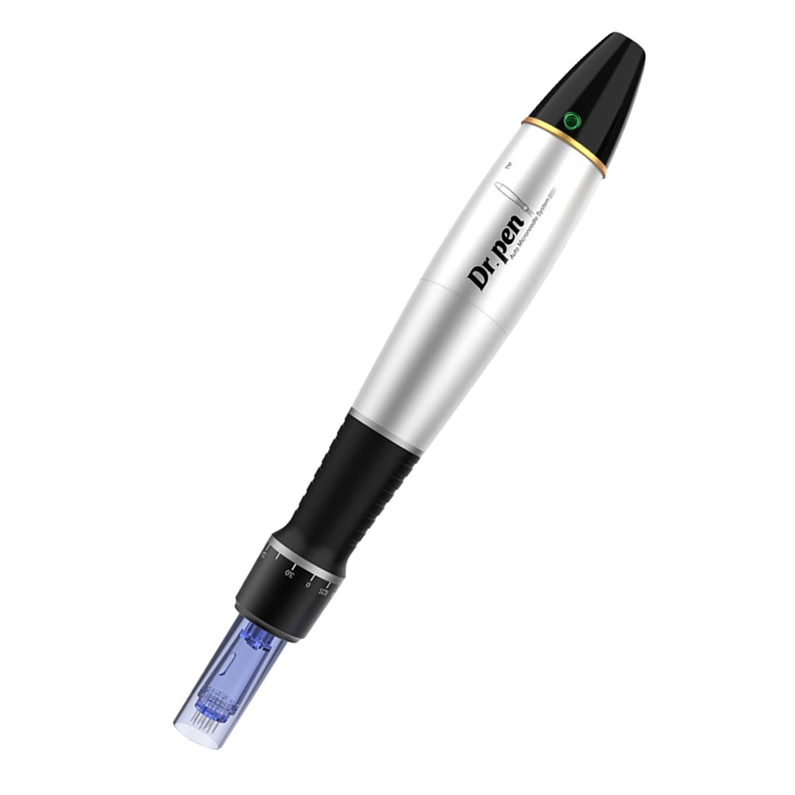 Dr.Pen Electric Micro Needle Pen Facial Skin Care w/2x 12pins Cartridges UK