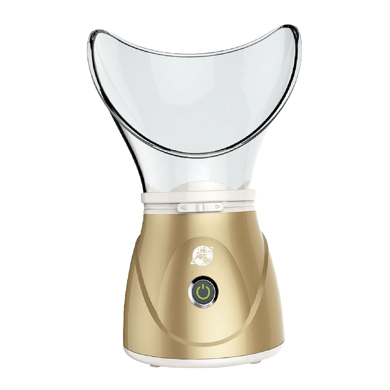 Facial Steamer Nano Cleaner for Facial Sauna Spa Face Humidifier UK gold