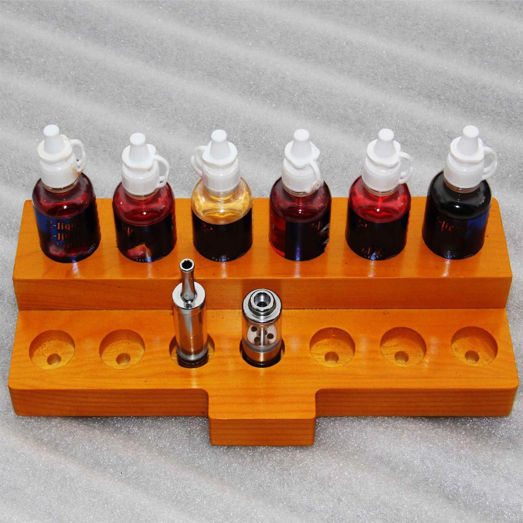 13 Slots Wood Essential Oils Rack Display Shelf Container Box Organizer
