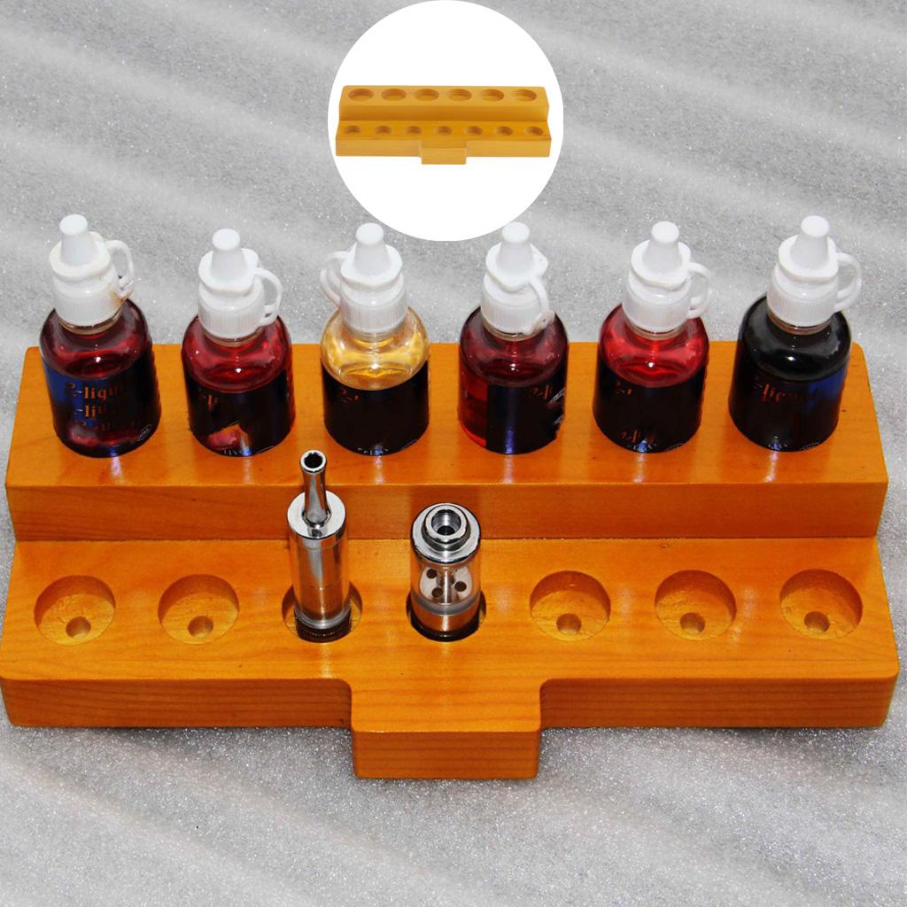 13 Slots Wood Essential Oils Rack Display Shelf Container Box Organizer