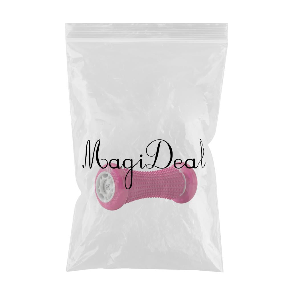 Foot Massager Roller Feet Relax Plantar Fasciitis Pain Ease Rose Red