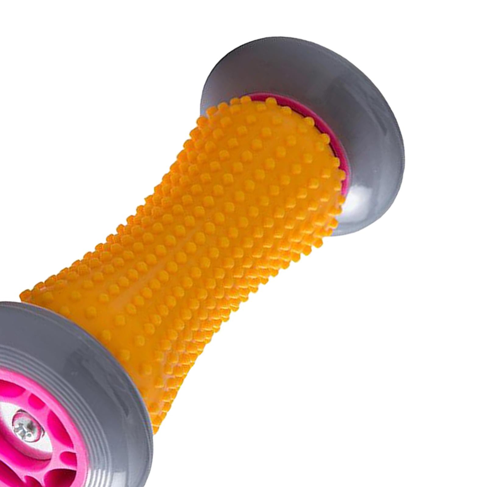 Foot Massager Roller Feet Relax Plantar Fasciitis Pain Ease Yellow Gray