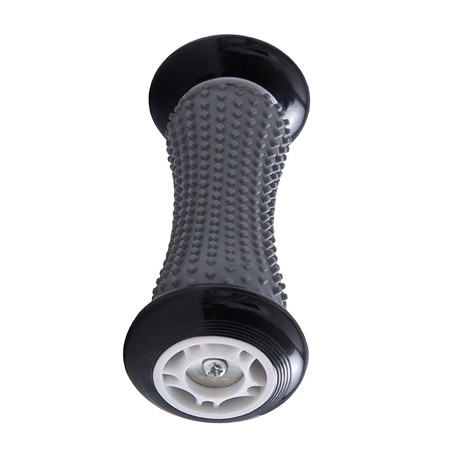 Foot Massager Roller Feet Relax Plantar Fasciitis Pain Ease Gray Black