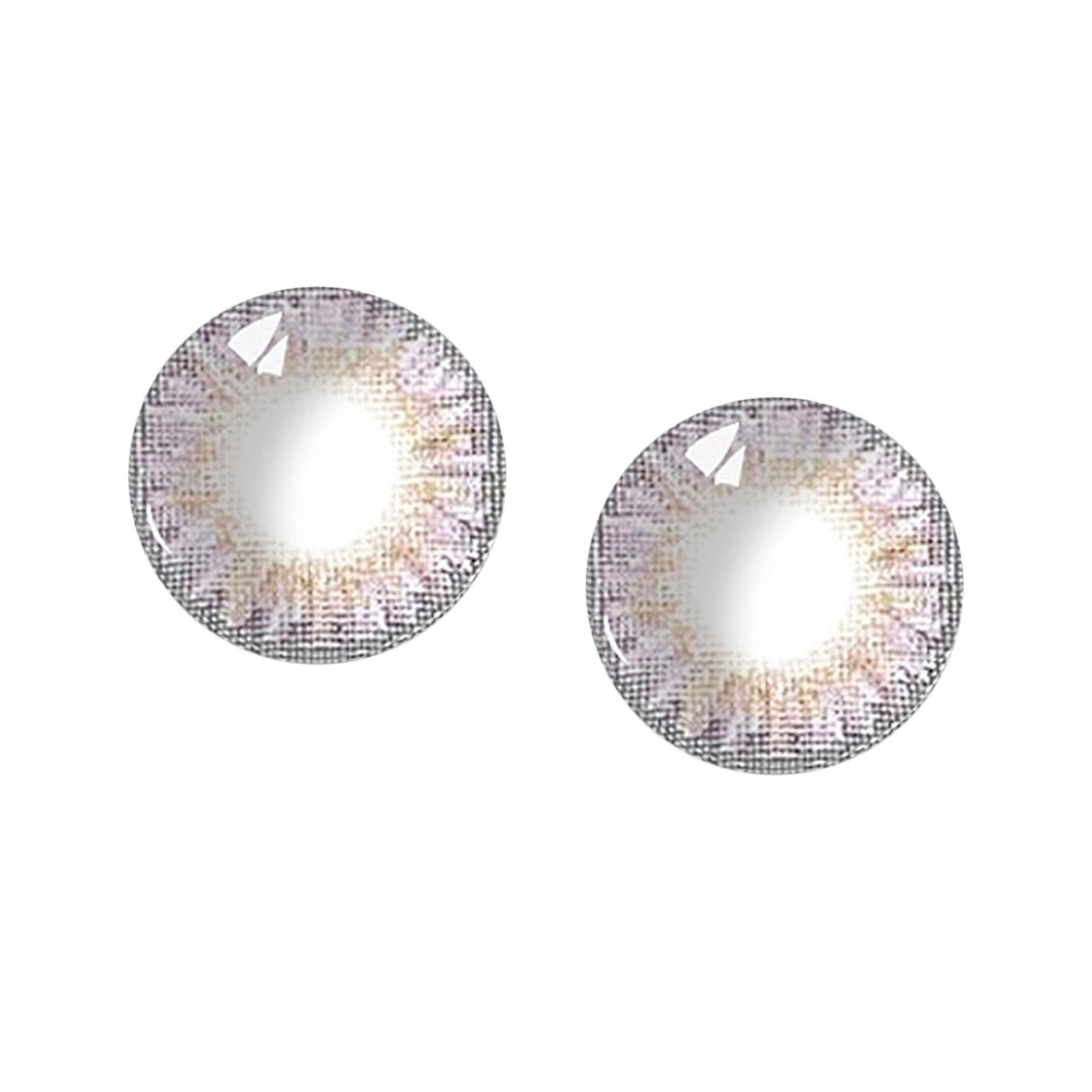 Lemon Glass Color Series Big Eyes Cute Contacts Amethyst