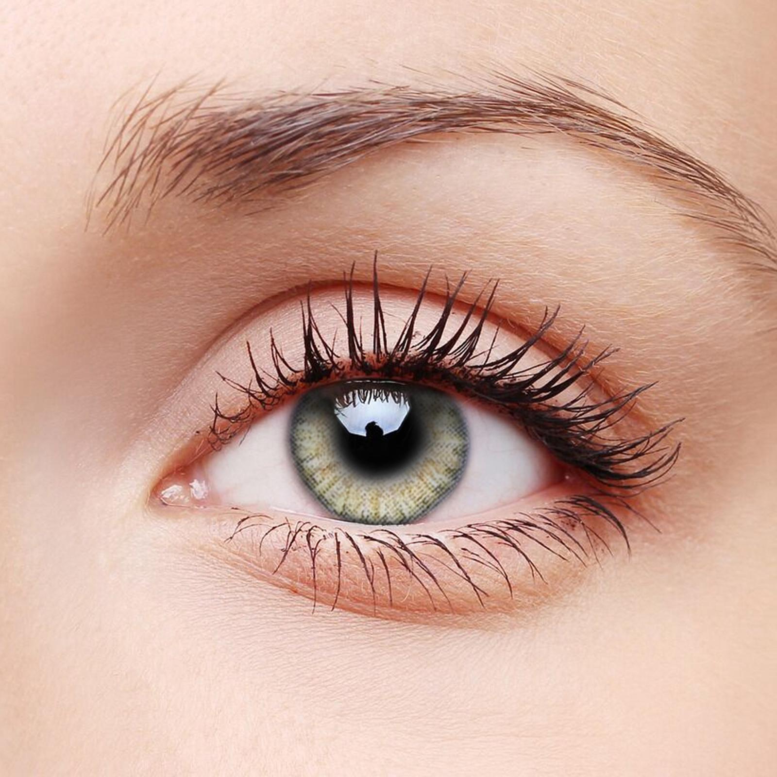 Lemon Glass Color Series Big Eyes Cute Contacts Pure Hazel