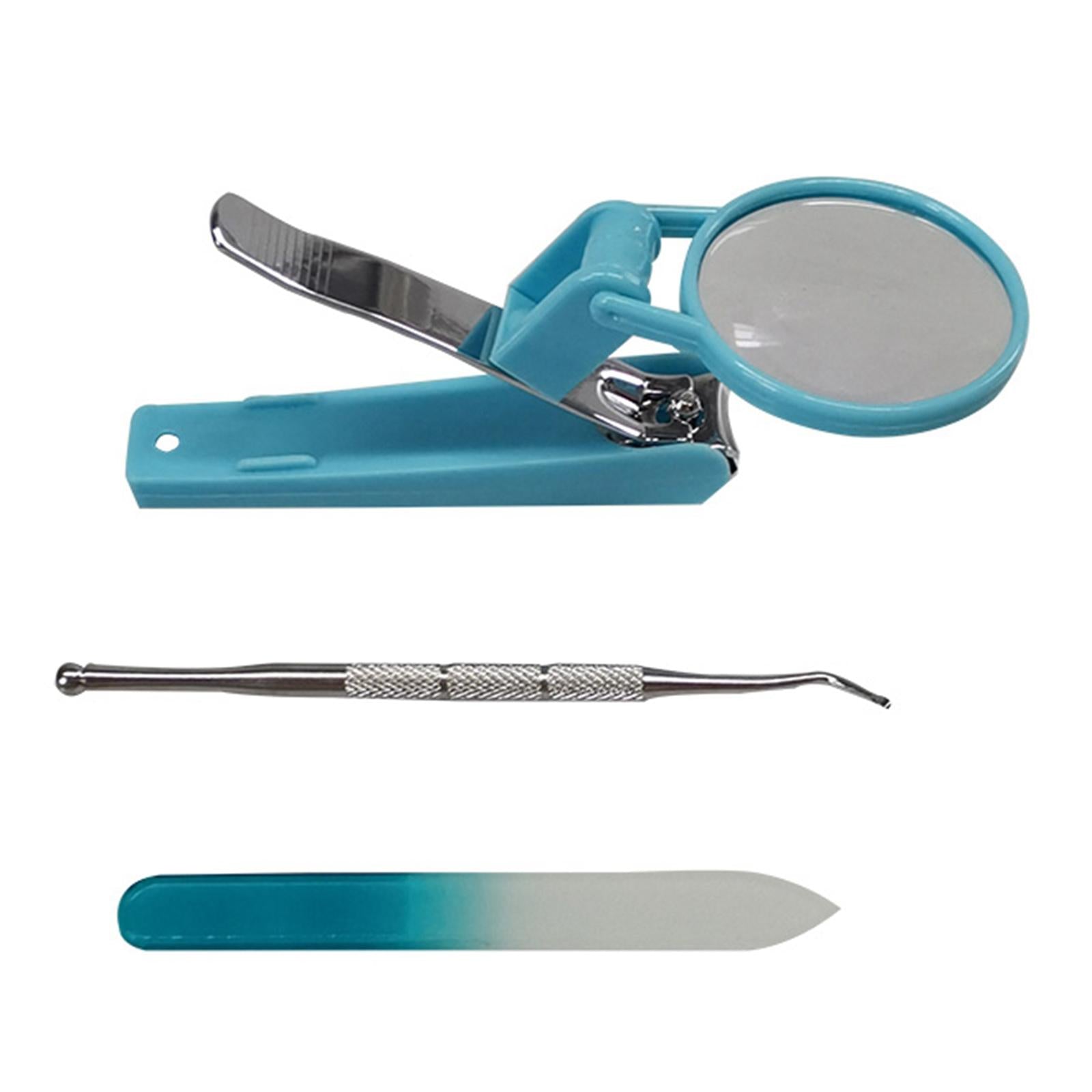 Nail Clipper with Magnifier Nail File Ingrown Nail Manicure Tool Nail Cutter