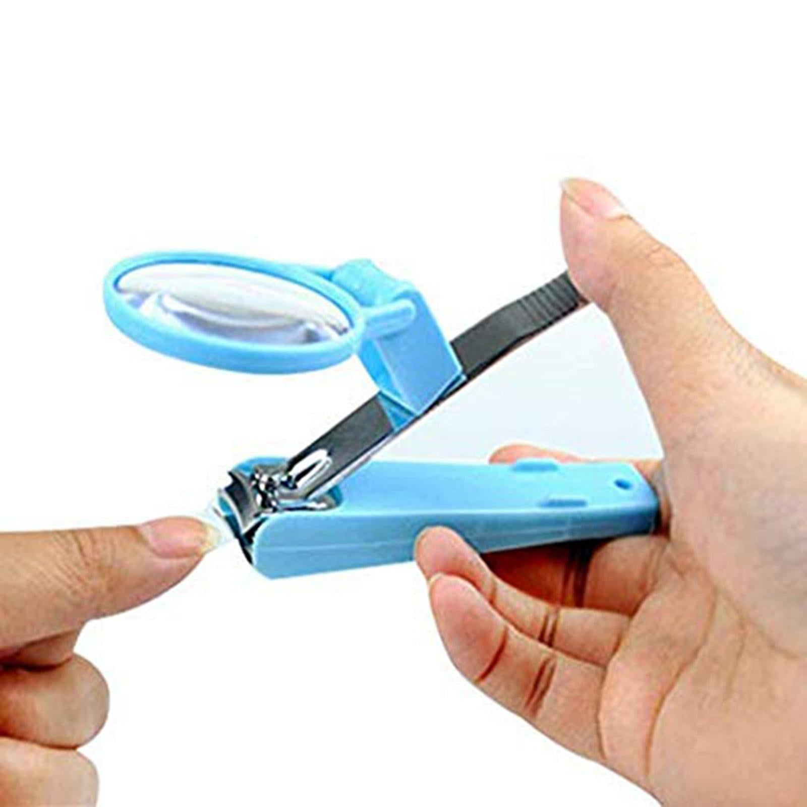 Nail Clipper with Magnifier Nail File Ingrown Nail Manicure Tool Nail Cutter