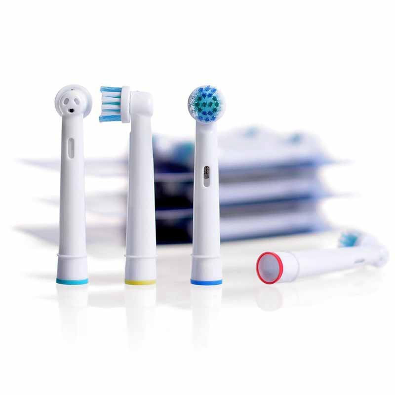 Generic 4x Replacement Electric Toothbrush Heads for Oral B Precision Clean