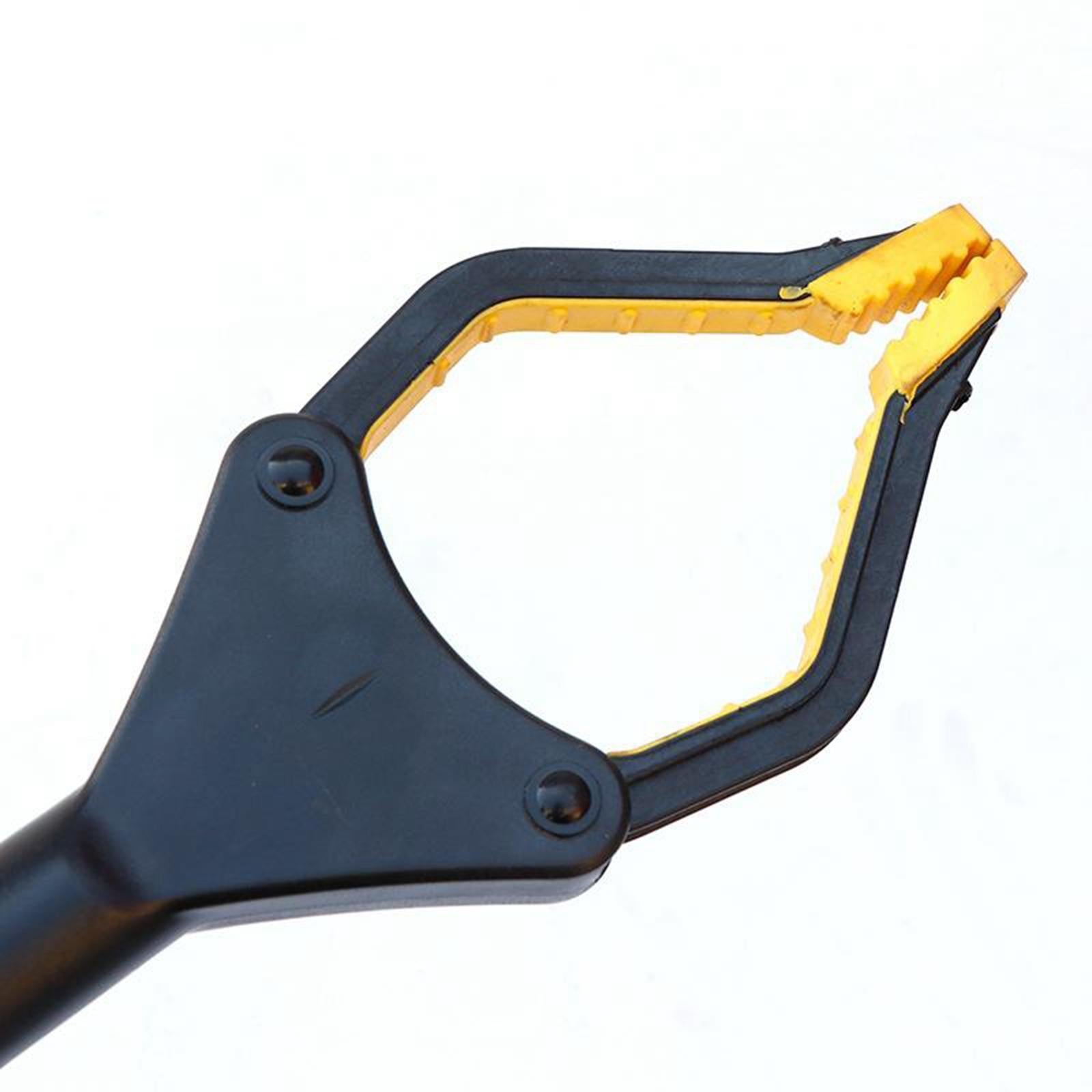 Foldable Reacher Picker Pick Up Tools Gripper Extender Grabber Golden Black