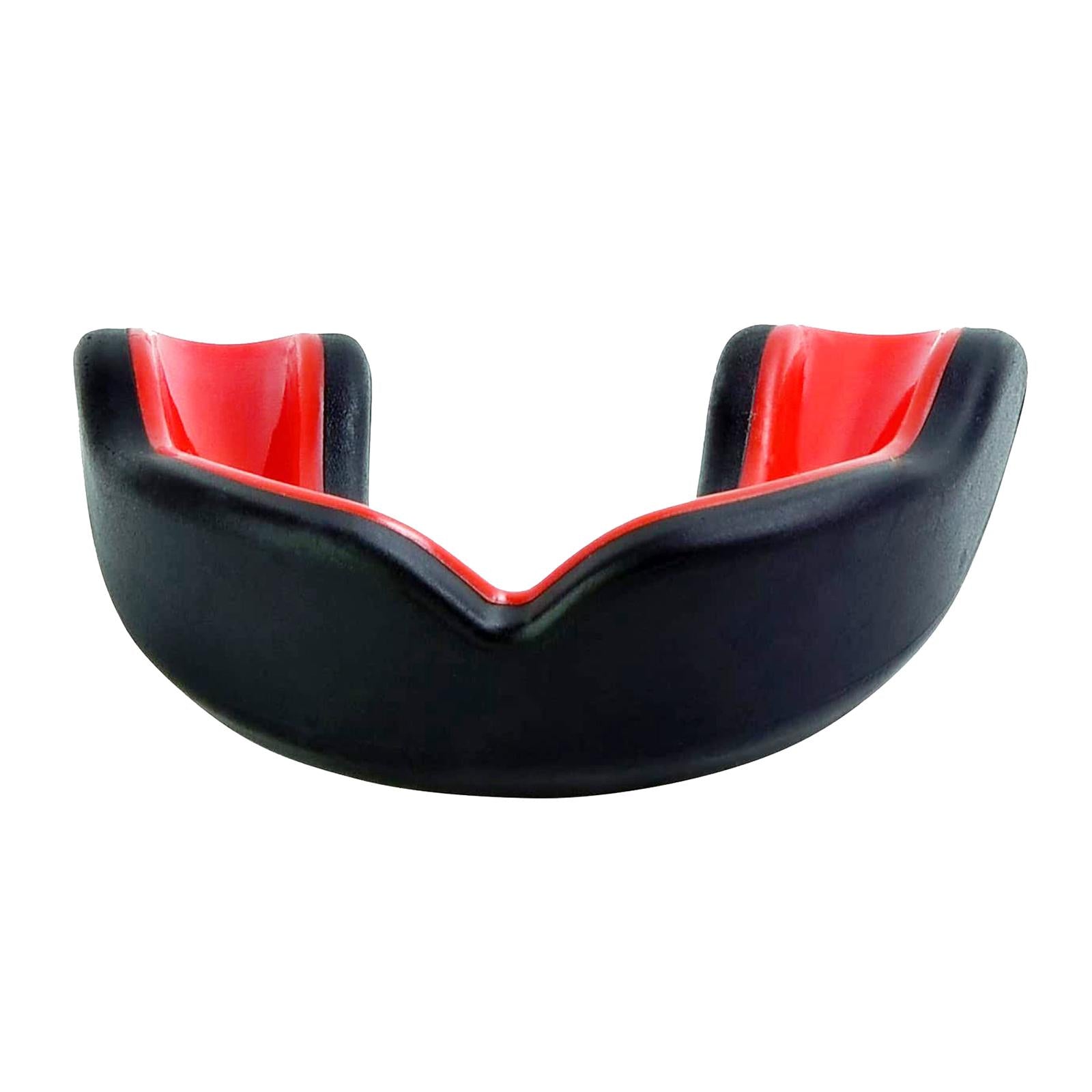 Boxing Mouth Guard Martial Sports Protection Gumshield New Black+Red