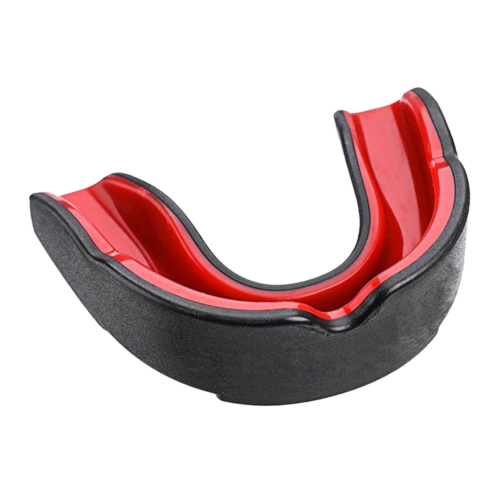 Boxing Mouth Guard Martial Sports Protection Gumshield New Black+Red