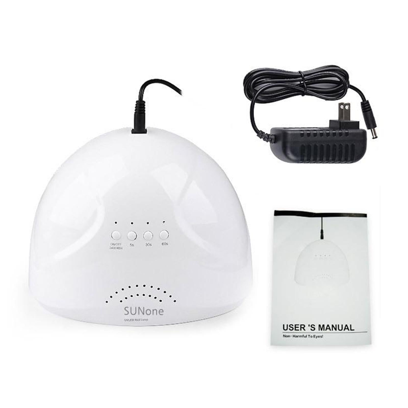 UV LED Lamp 30pcs Leds Curing Acrylic Nail Art Dryer Pedicure w/ Timer