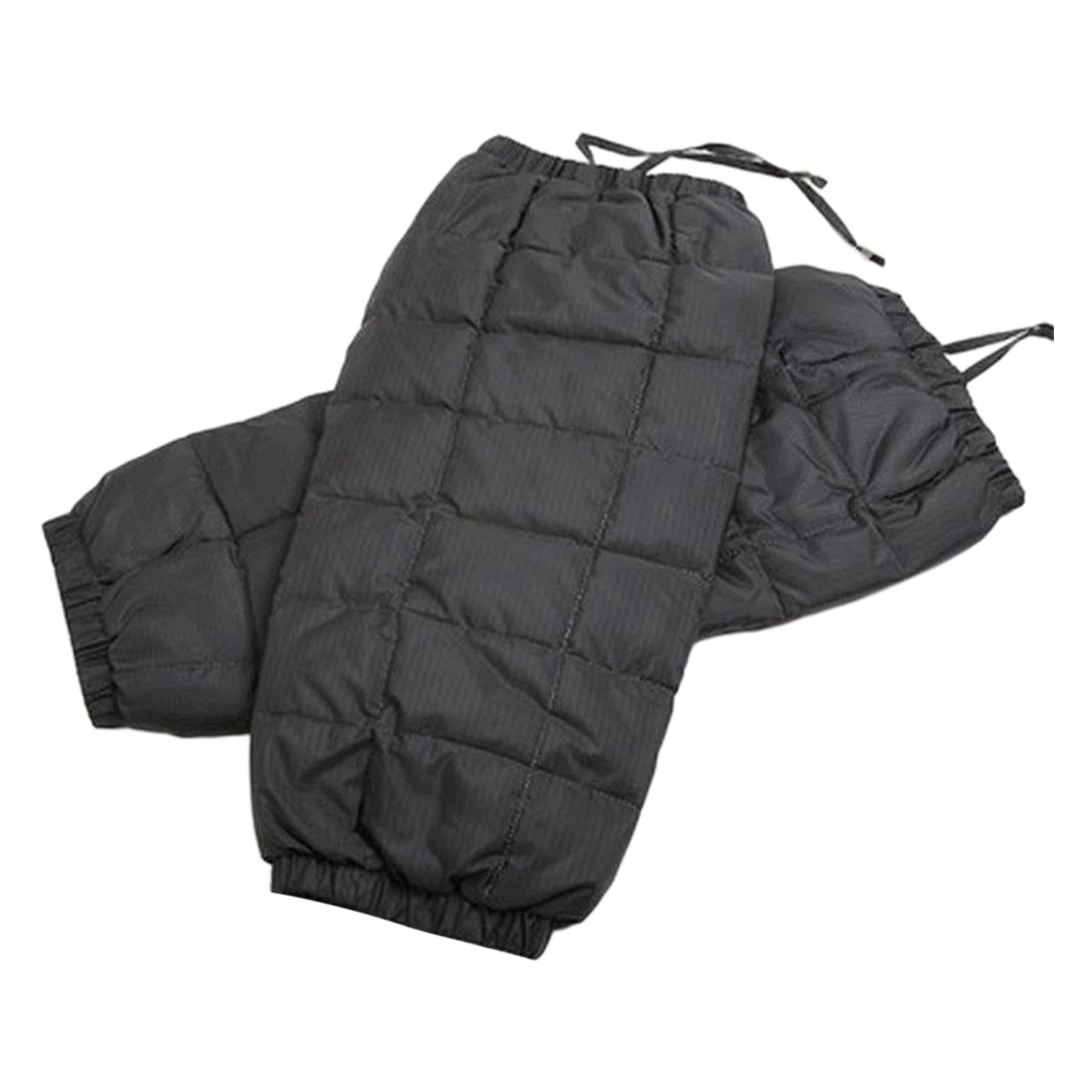 Windproof Motorcycle Leg Warmer Knee Pad Knee Protective Guard Gray L