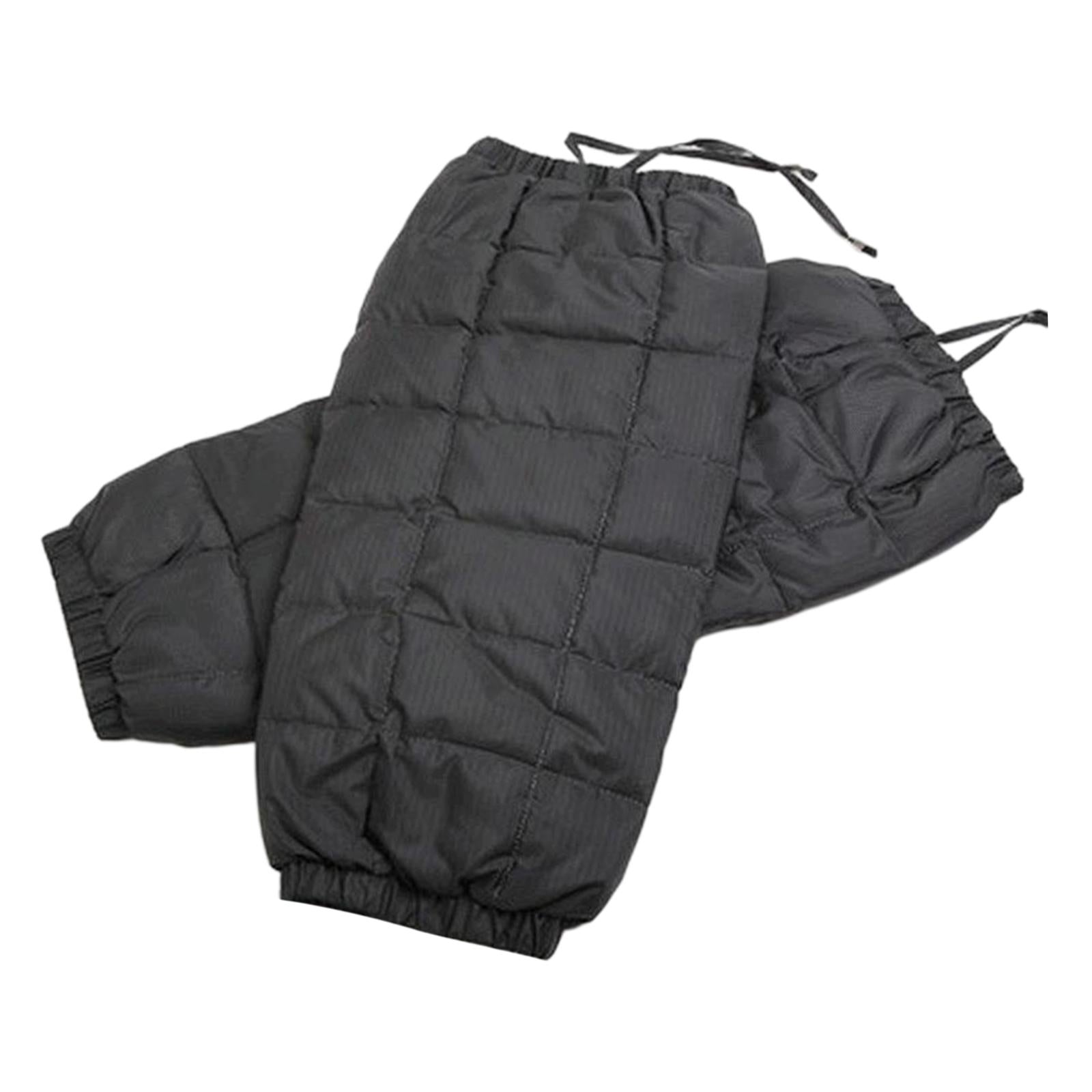Windproof Motorcycle Leg Warmer Knee Pad Knee Protective Guard Gray L