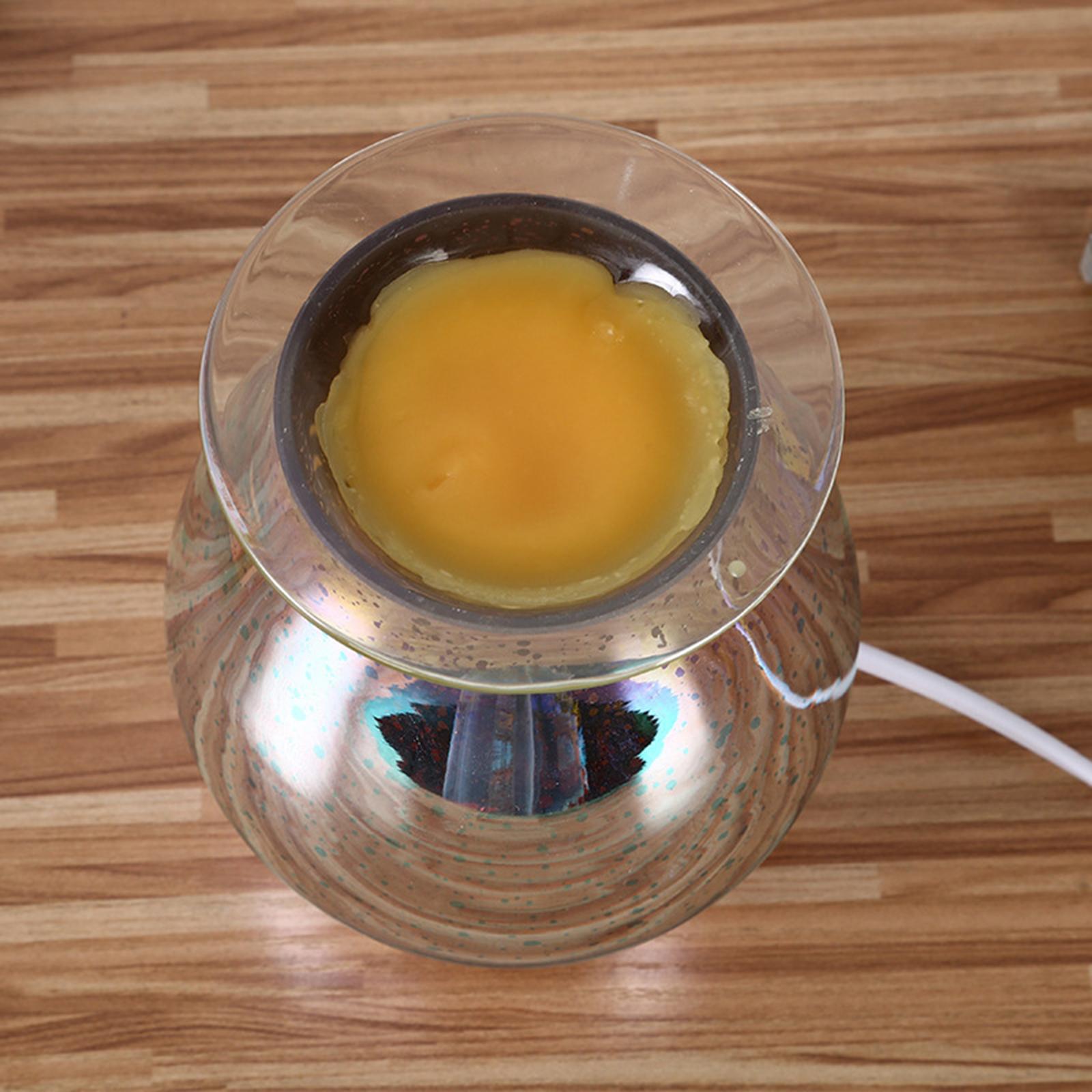 Home Wax Melt Burner 3D Aroma Diffuser Night Light Gift Bedroom EU Plug