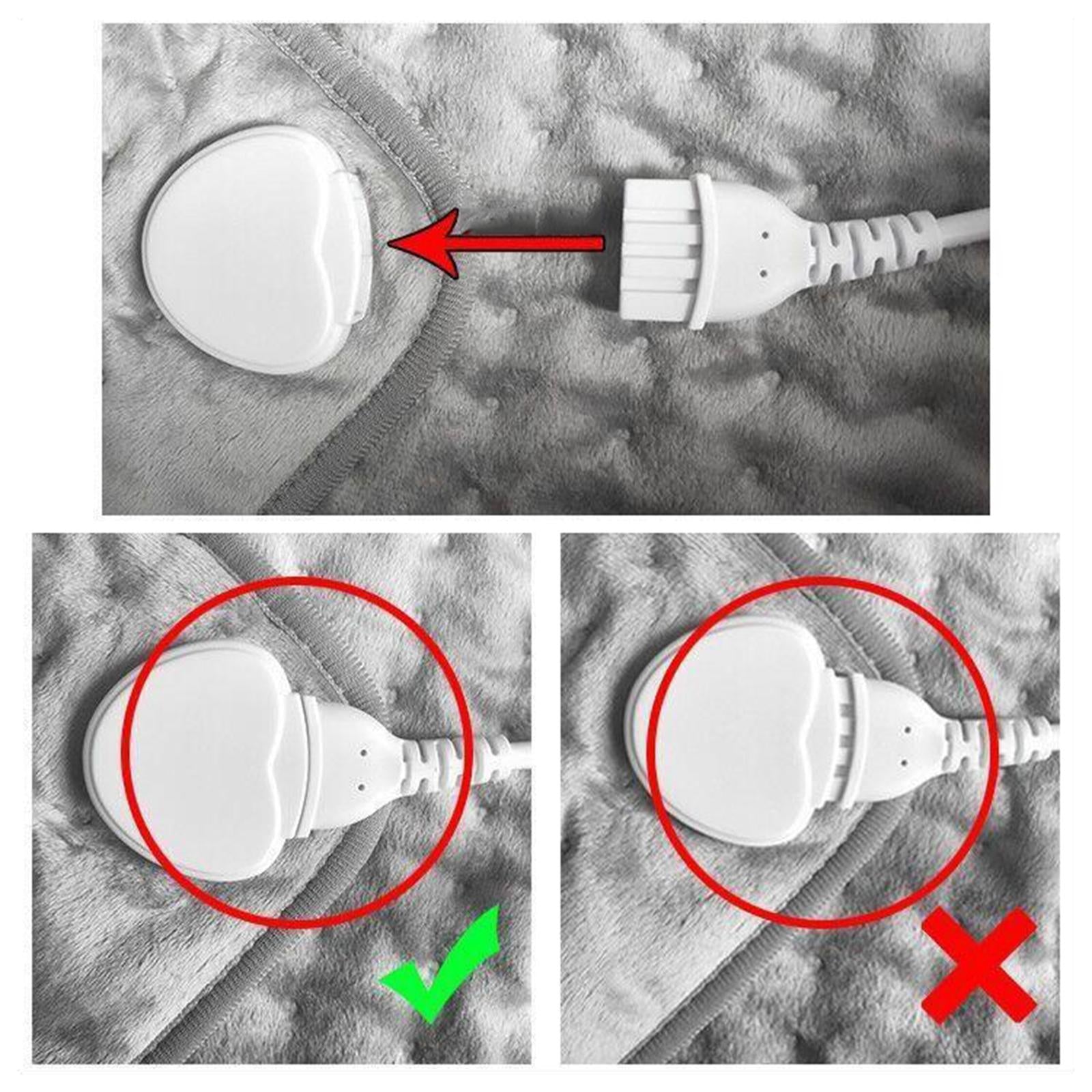 Washable Therapeutic Heat Pad Mat Stomach Waist Back Pain Relief