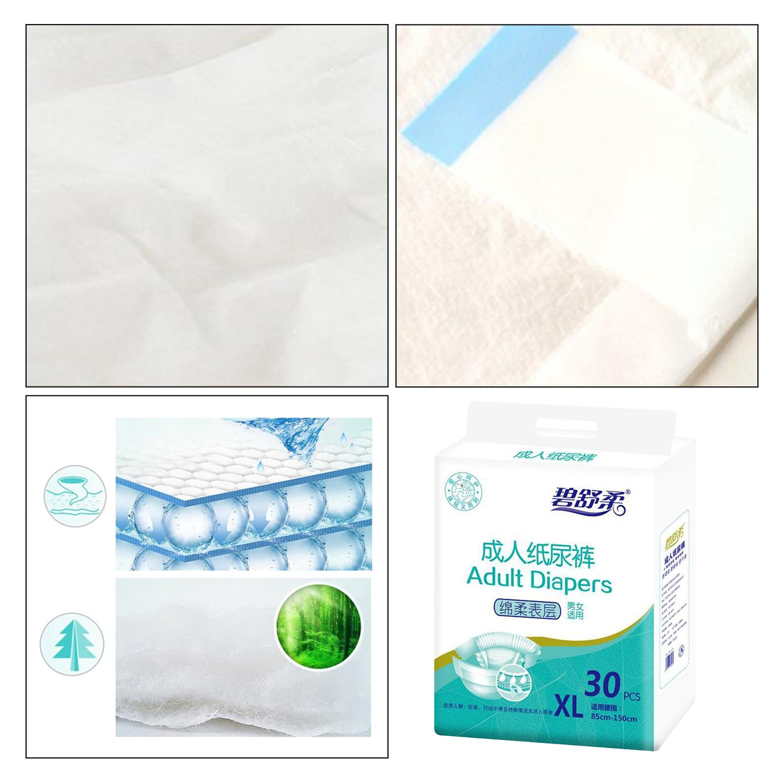 Disposable Adult Diaper Nappy Leak Protection Underwear for Patients Elders XL