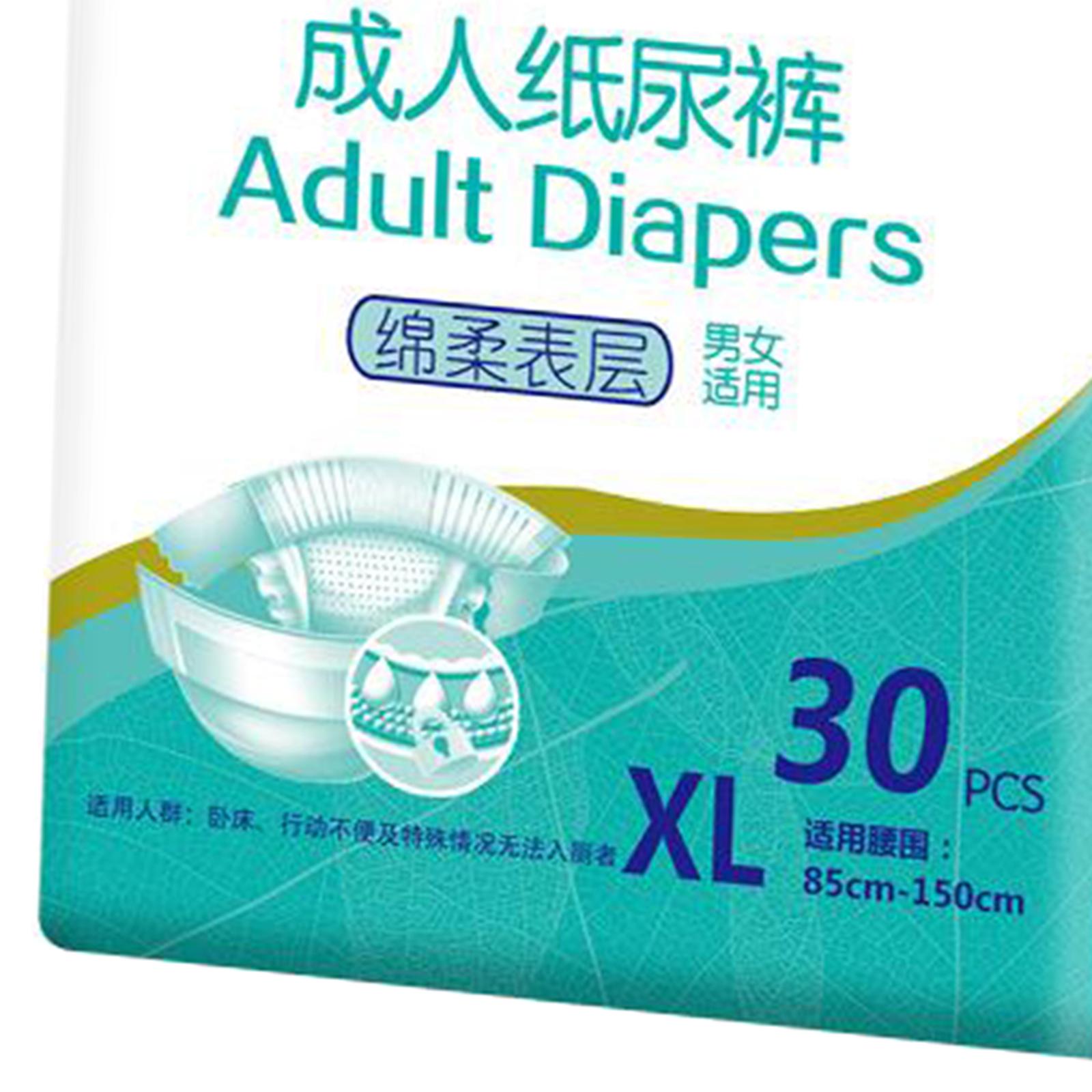 Disposable Adult Diaper Nappy Leak Protection Underwear for Patients Elders XL