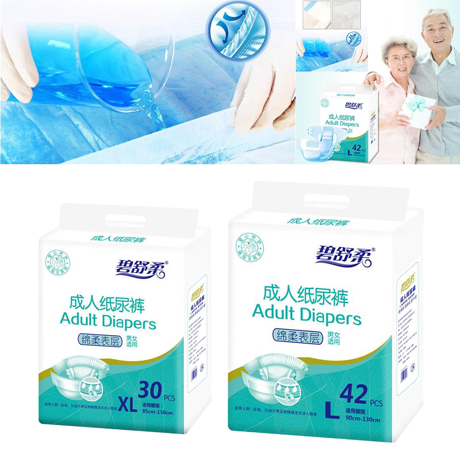 Disposable Adult Diaper Nappy Leak Protection Underwear for Patients Elders XL